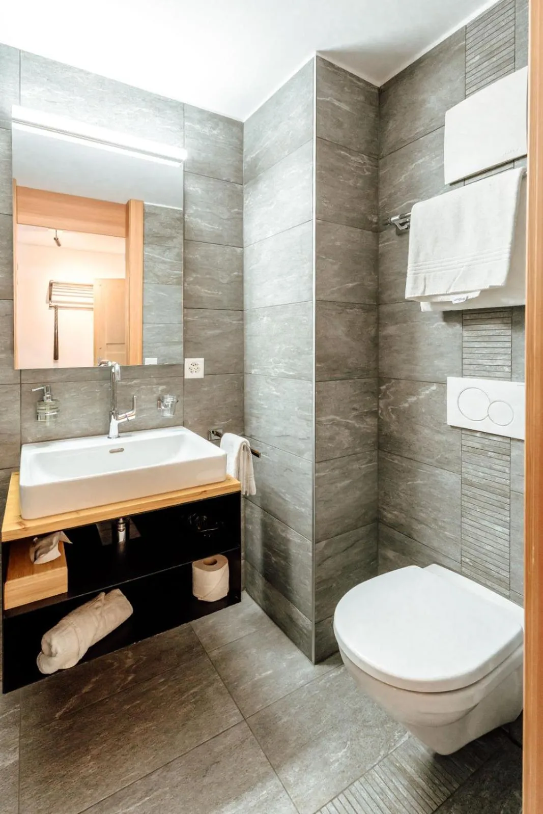 Toilet in Hotel Furka