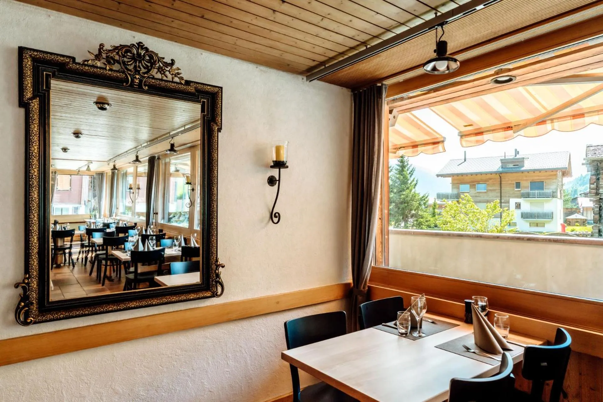 Restaurant/places to eat in Hotel Furka