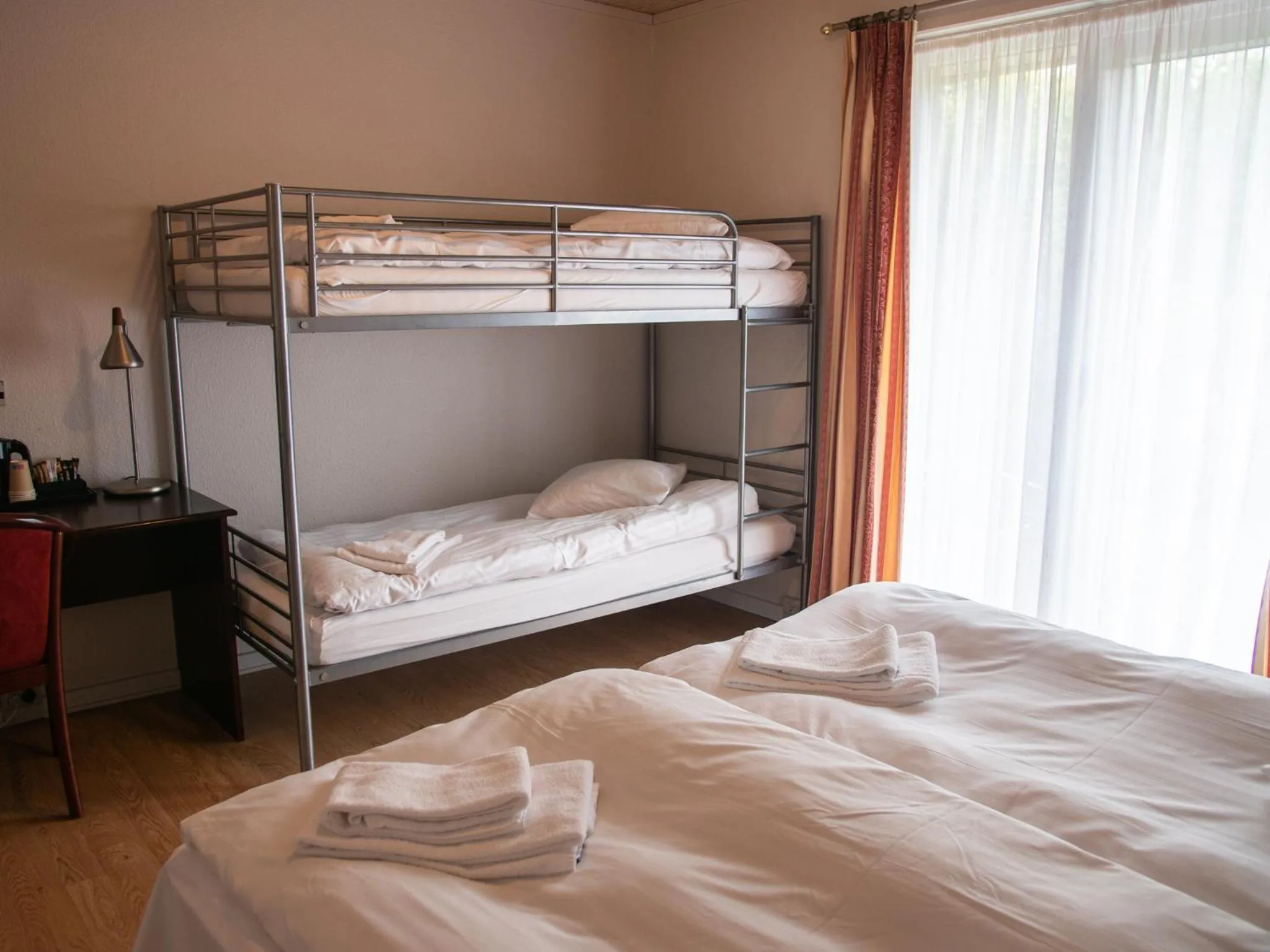 Bed in Hotel Søgården Brørup