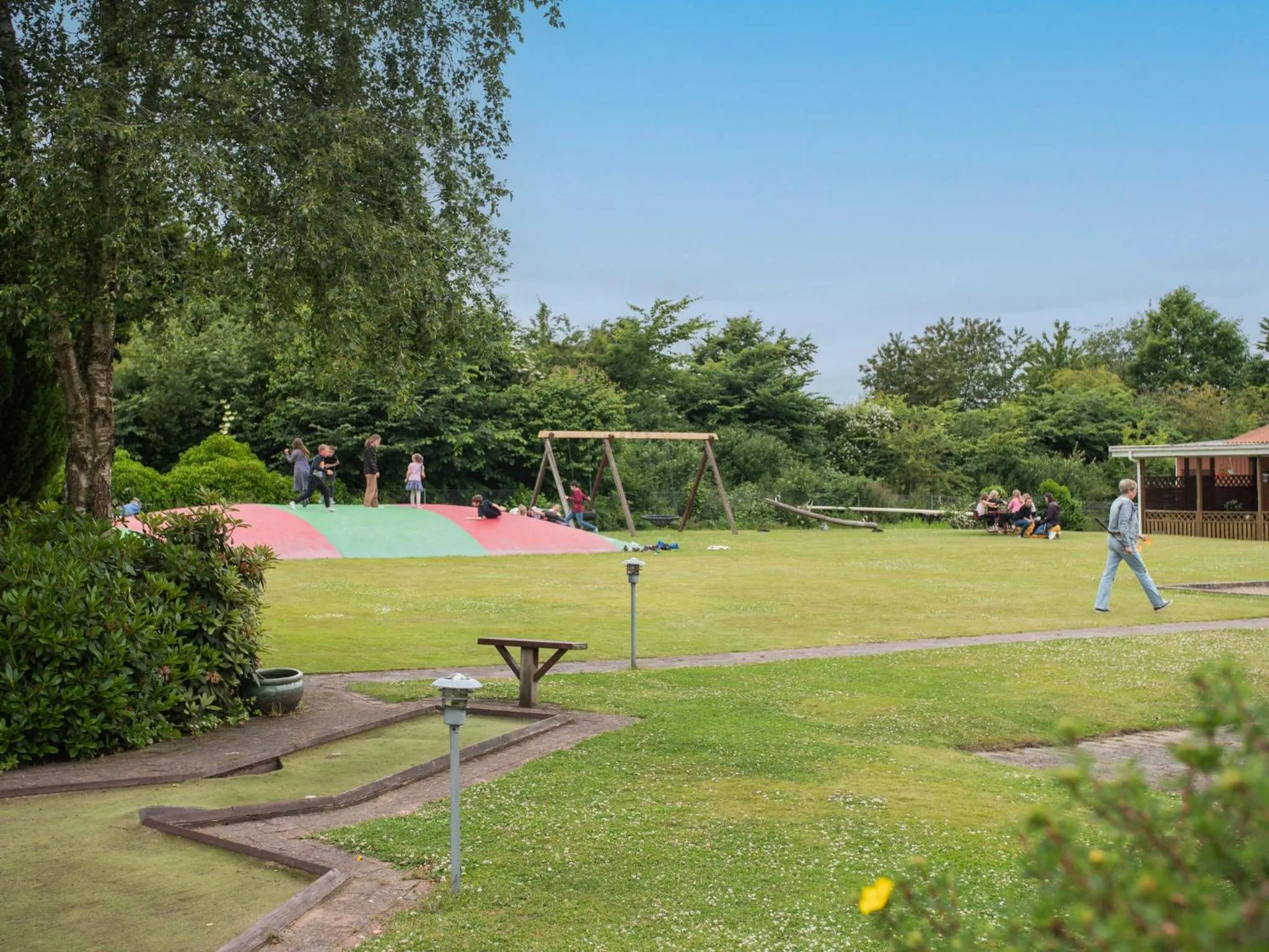 Children play ground in Hotel Søgården Brørup