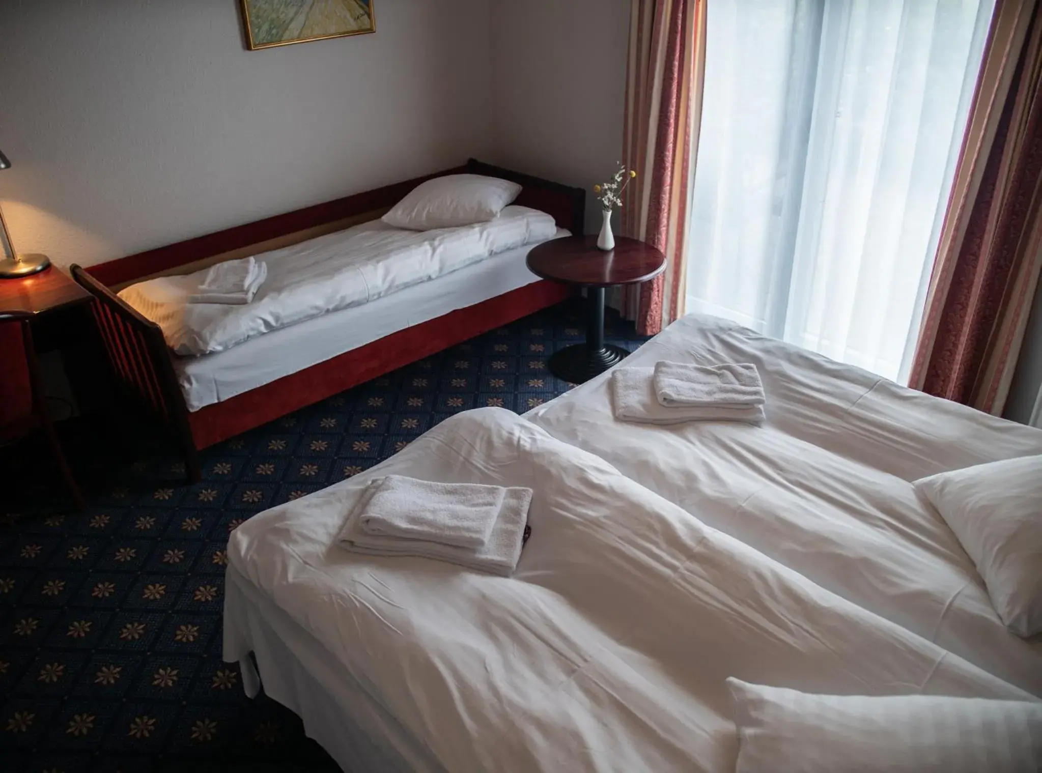 Quadruple Room - single occupancy in Hotel Søgården Brørup Quadruple Room - single occupancy in Hotel Søgården Brørup