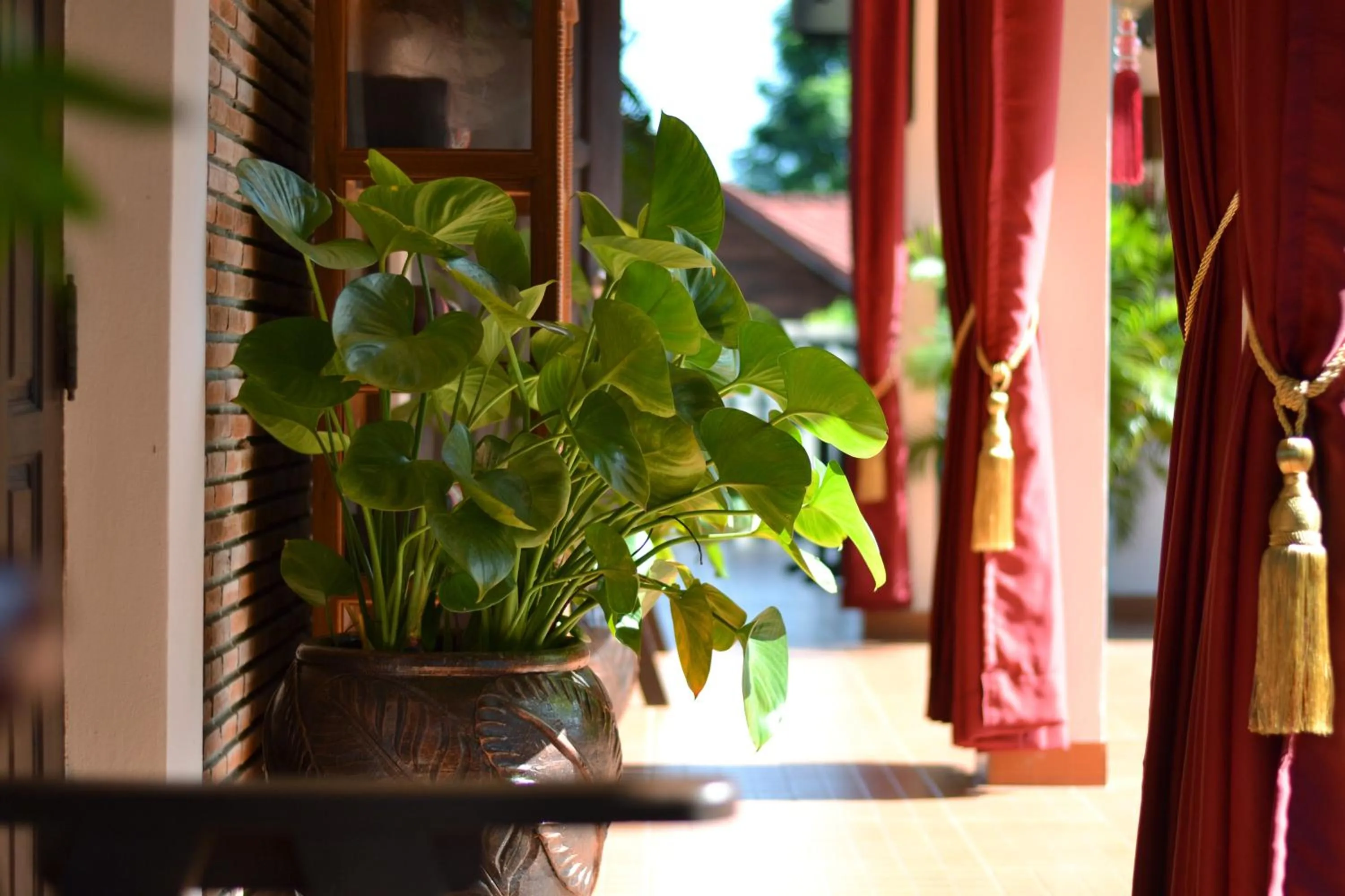 Decorative detail in Thai Thai Sukhothai Resort