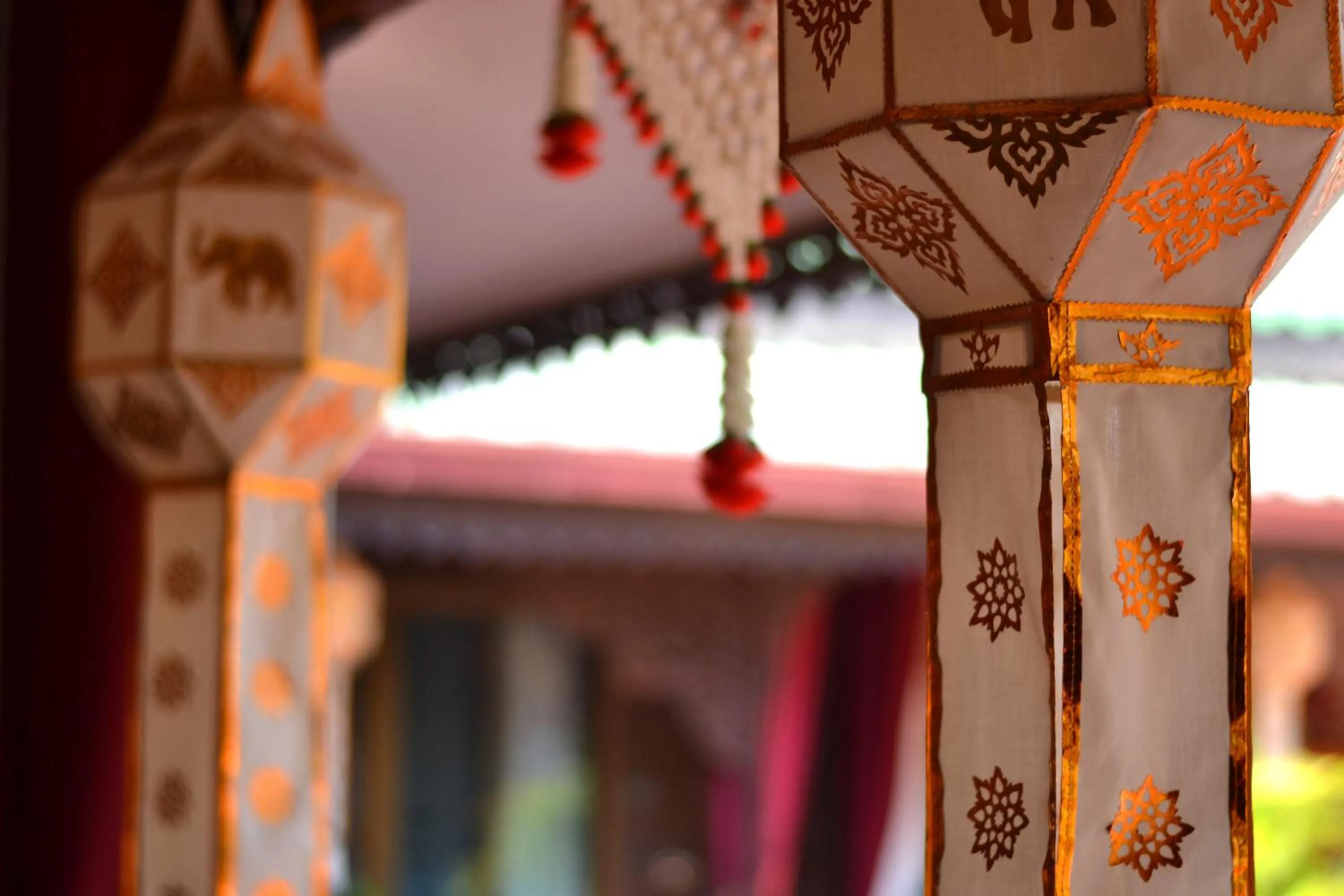 Decorative detail in Thai Thai Sukhothai Resort