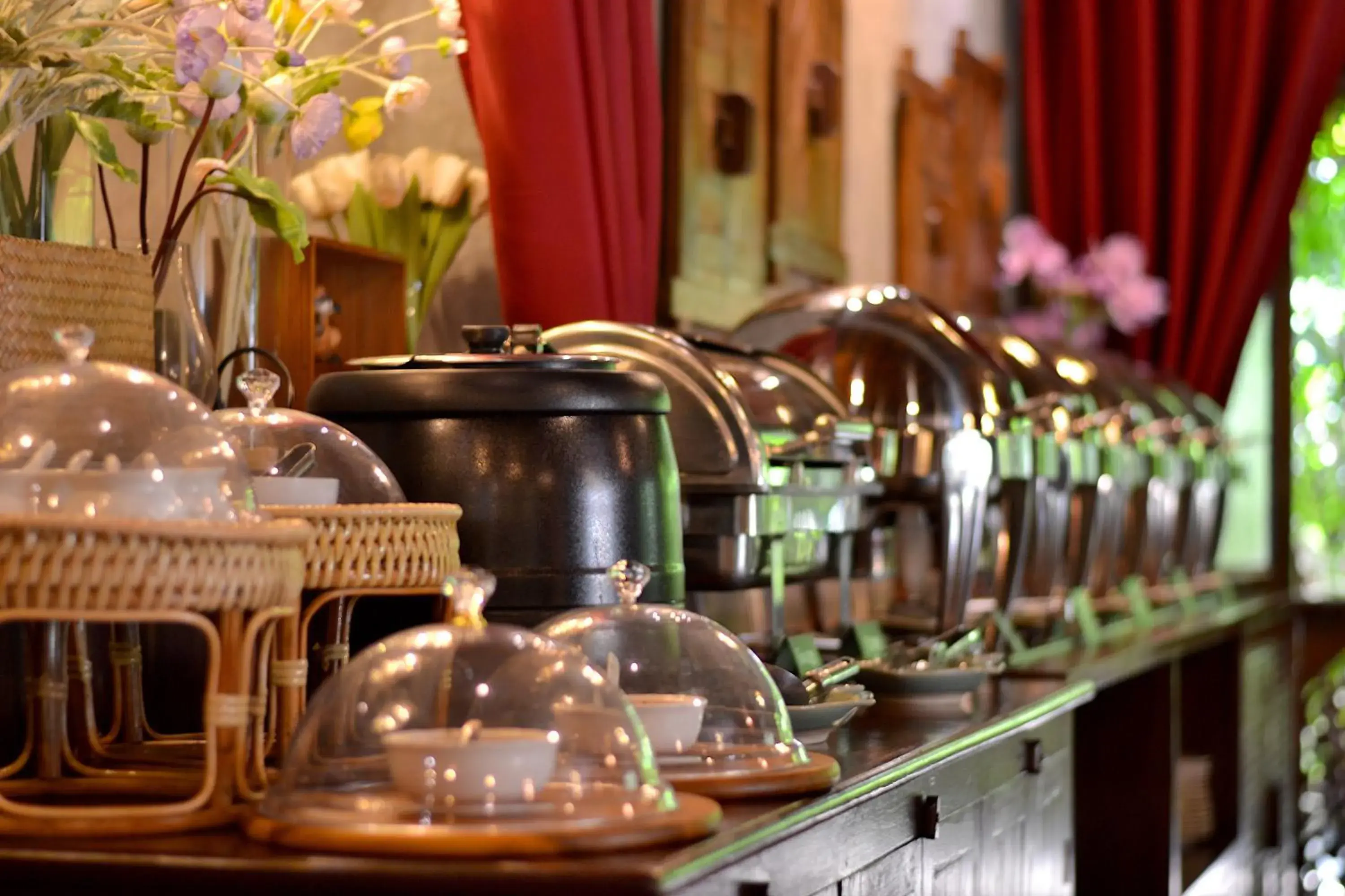 Breakfast in Thai Thai Sukhothai Resort Breakfast in Thai Thai Sukhothai Resort