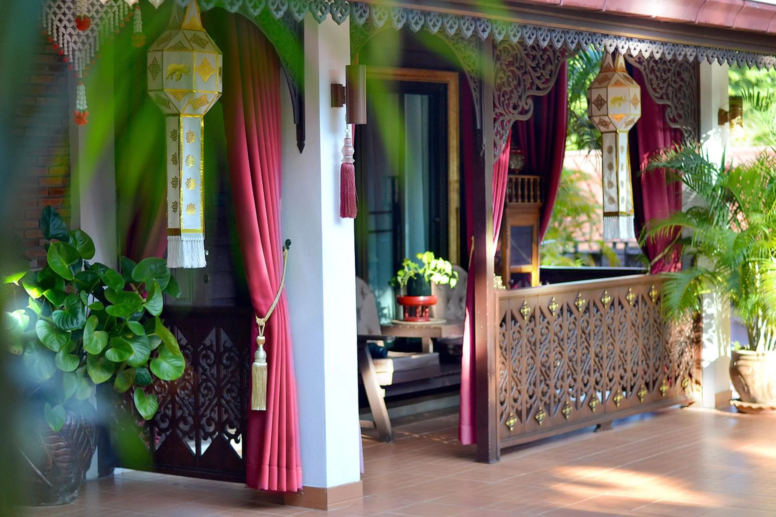 Balcony/Terrace in Thai Thai Sukhothai Resort