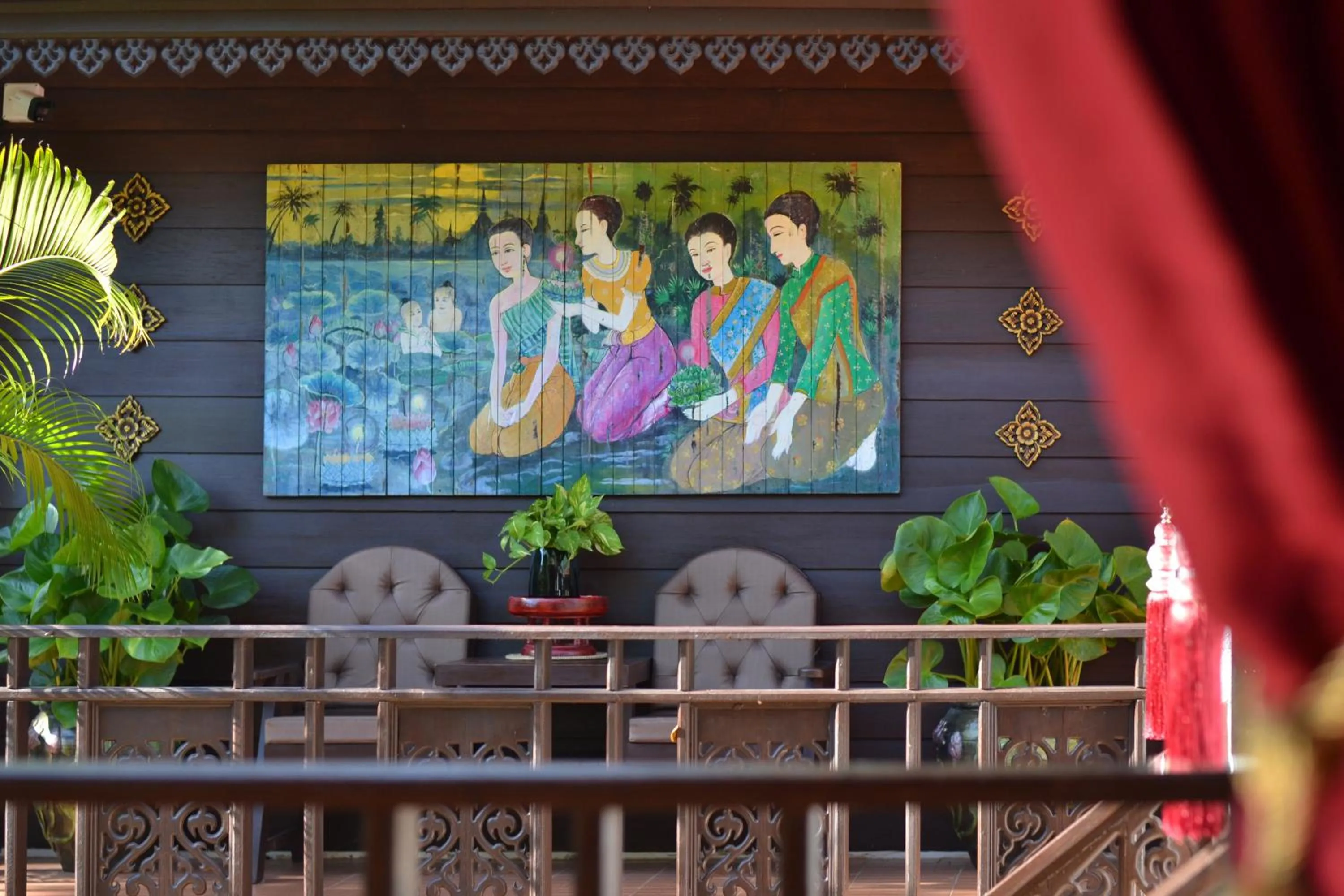 Balcony/Terrace in Thai Thai Sukhothai Resort