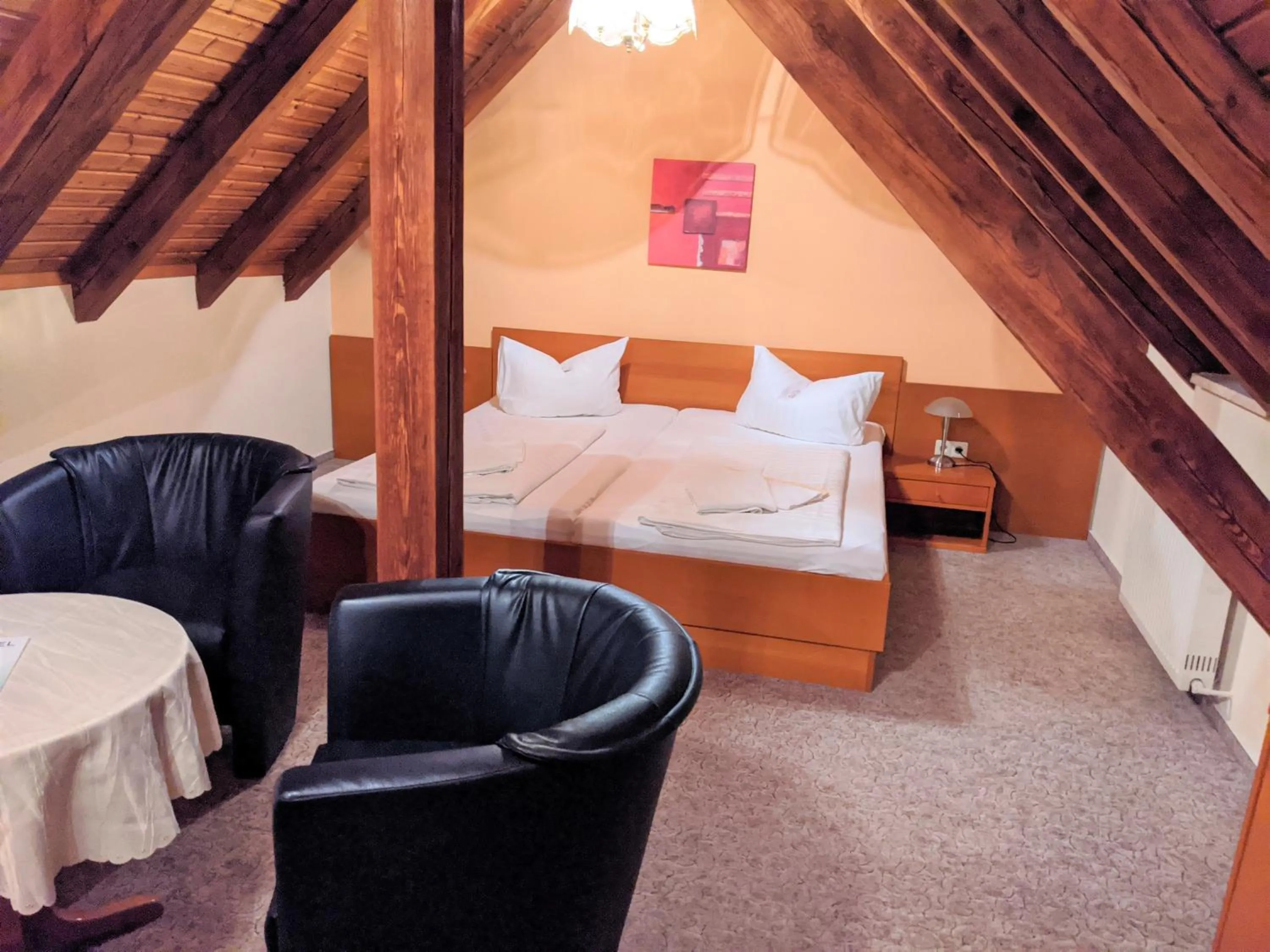 Photo of the whole room, Bed in Parkhotel Pretzsch