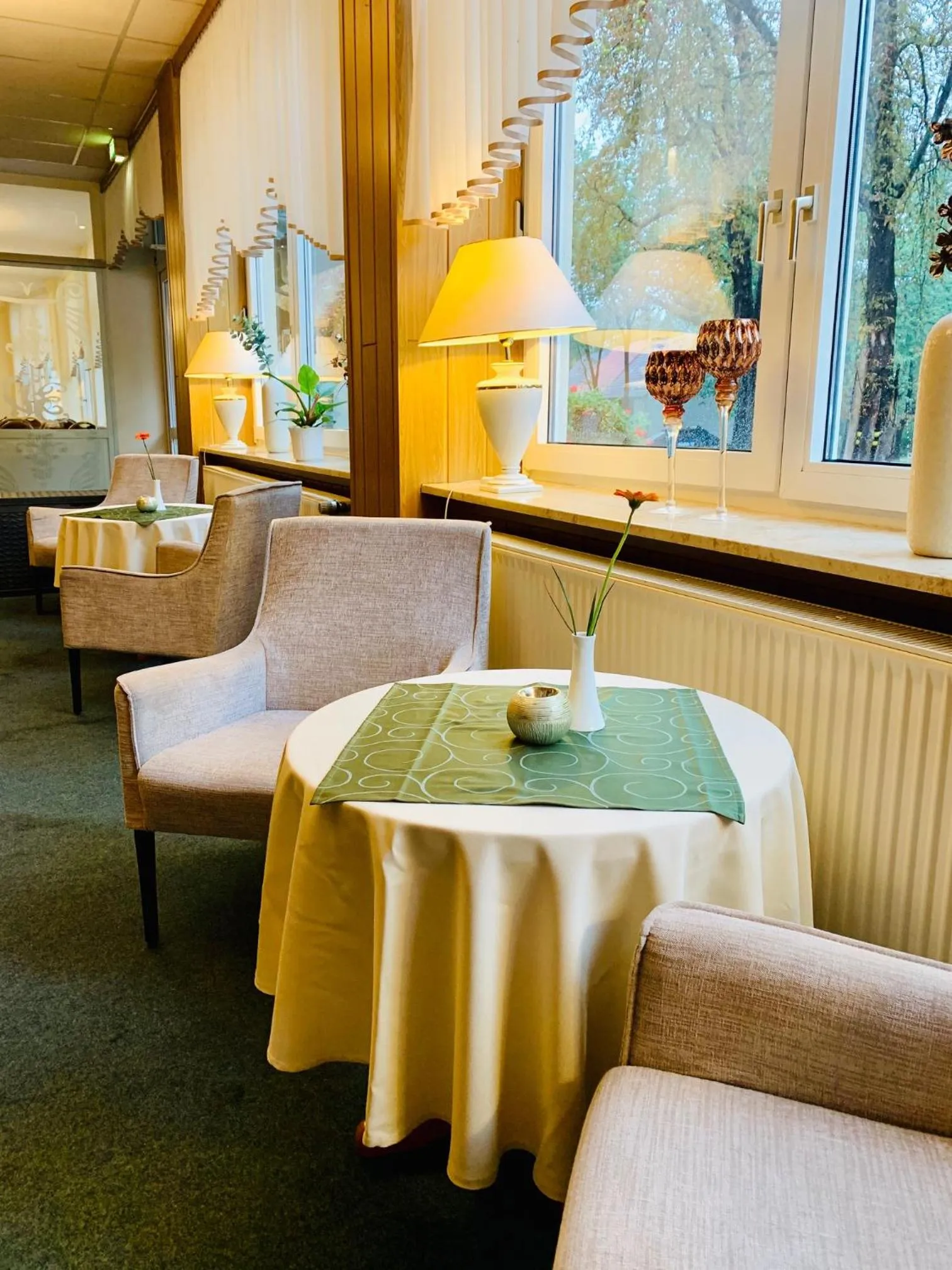 Lobby or reception in Parkhotel Pretzsch