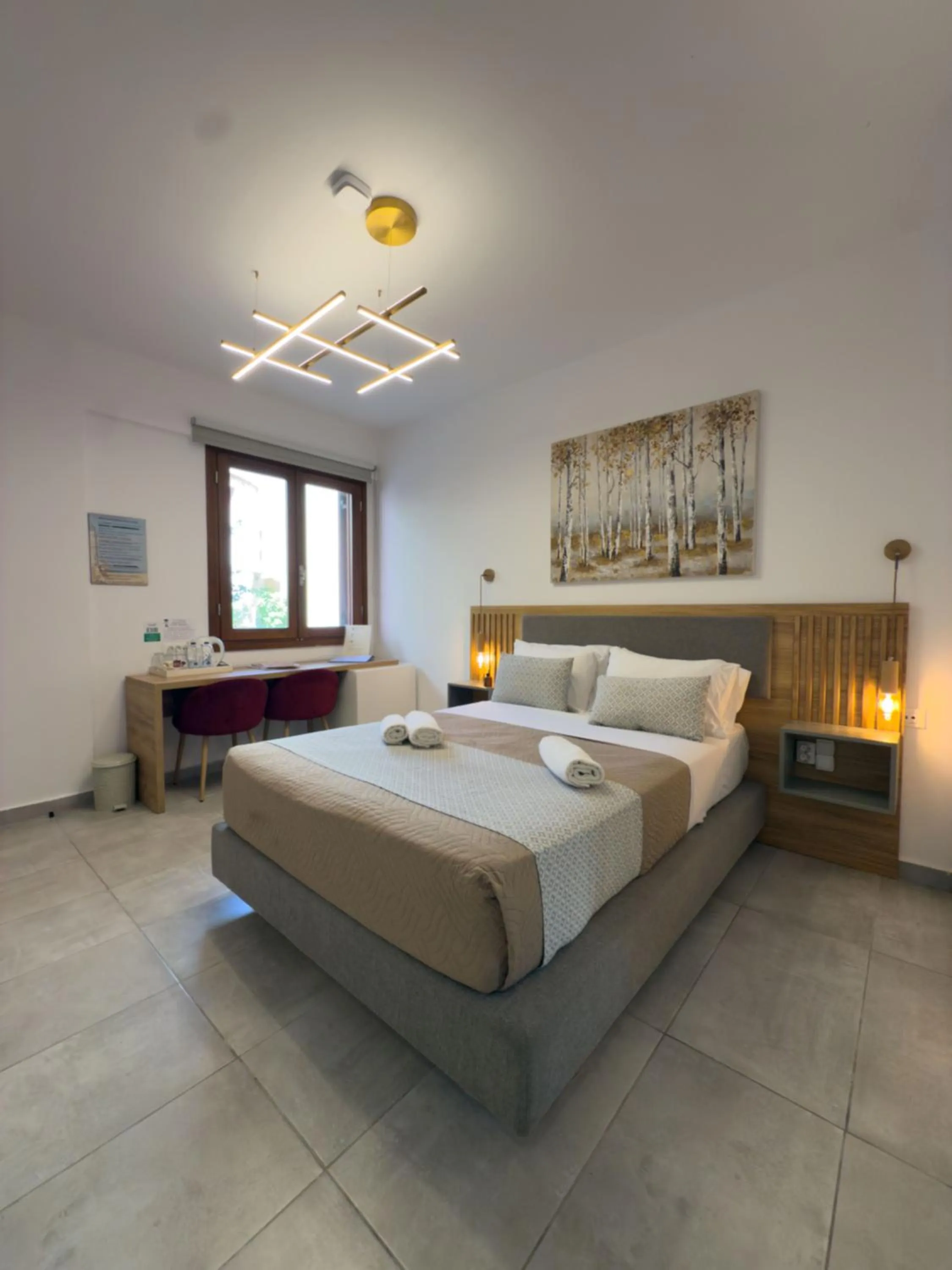 Photo of the whole room, Bed in Deluxe Hotel