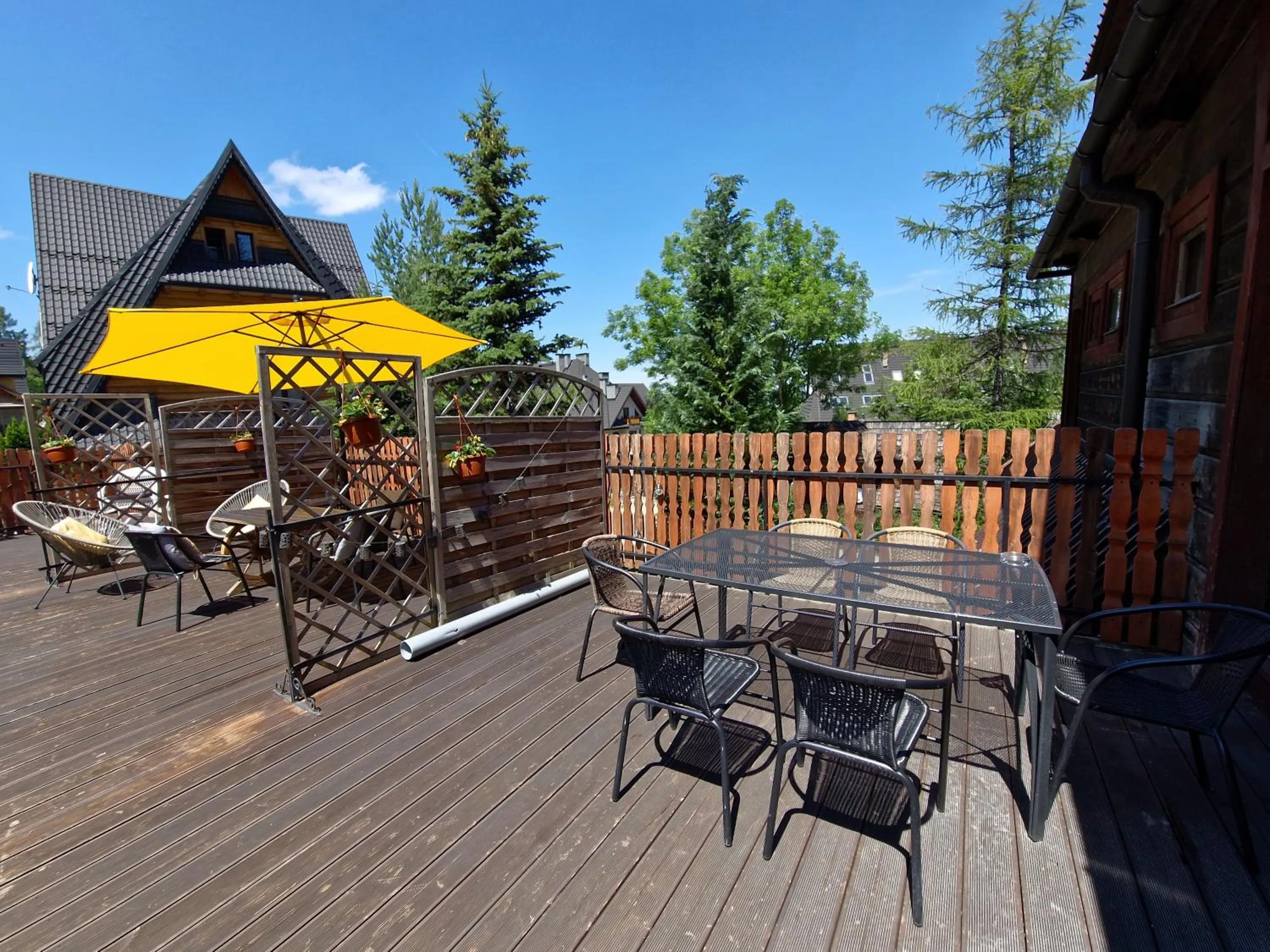 Balcony/Terrace in Willa Pod Piórem