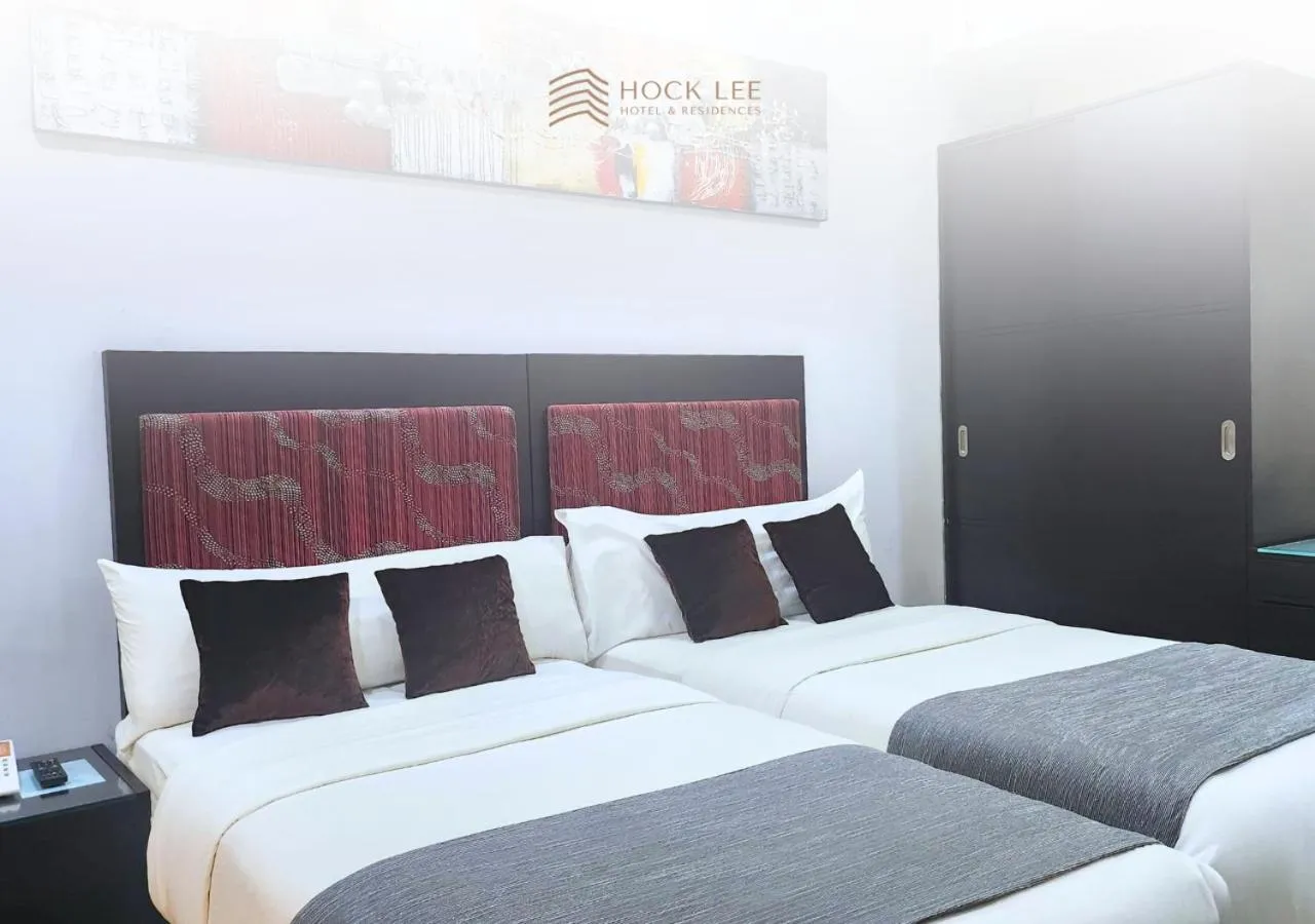 Bed in Hock Lee Hotel & Residences