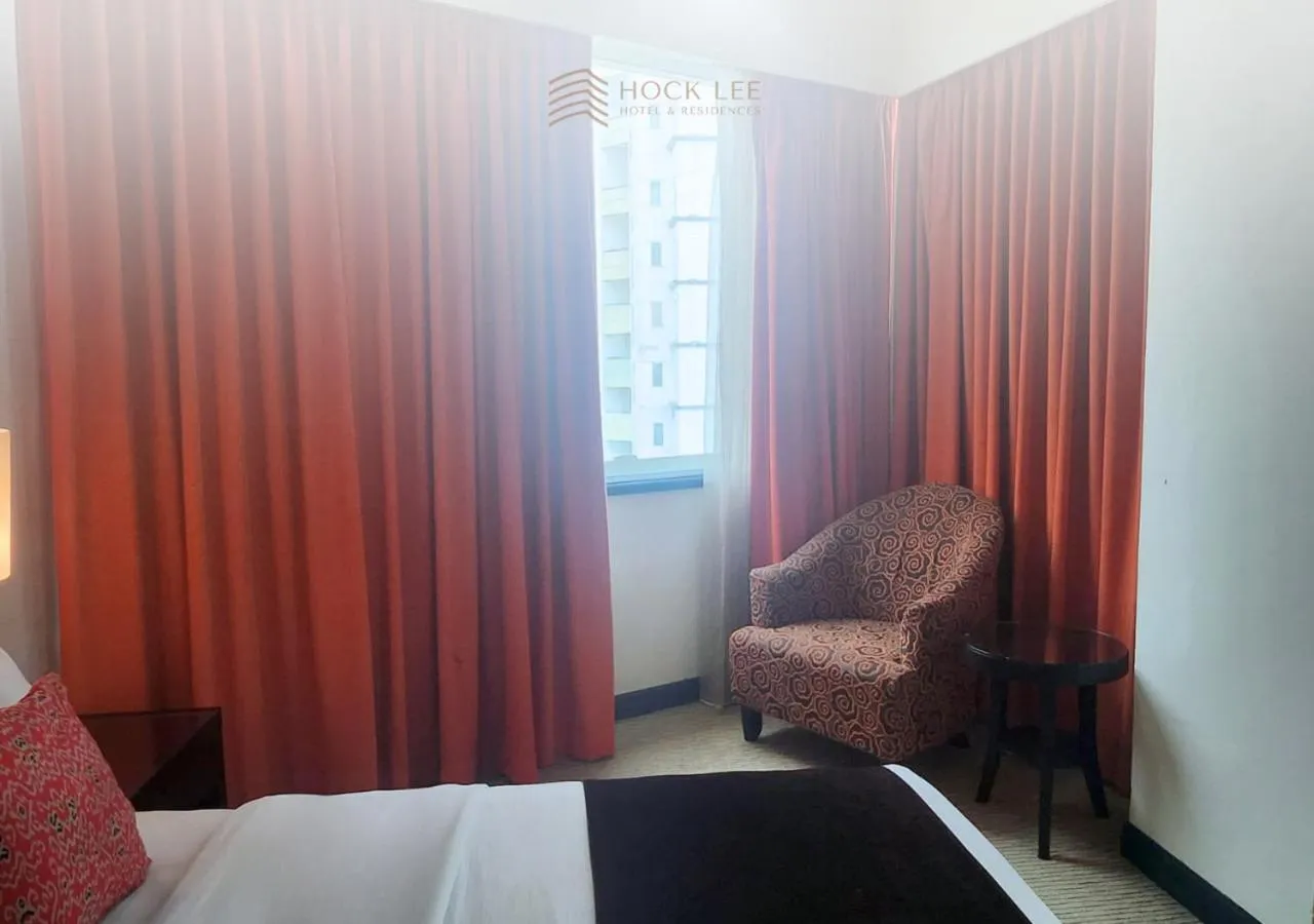 View (from property/room), Bed in Hock Lee Hotel & Residences