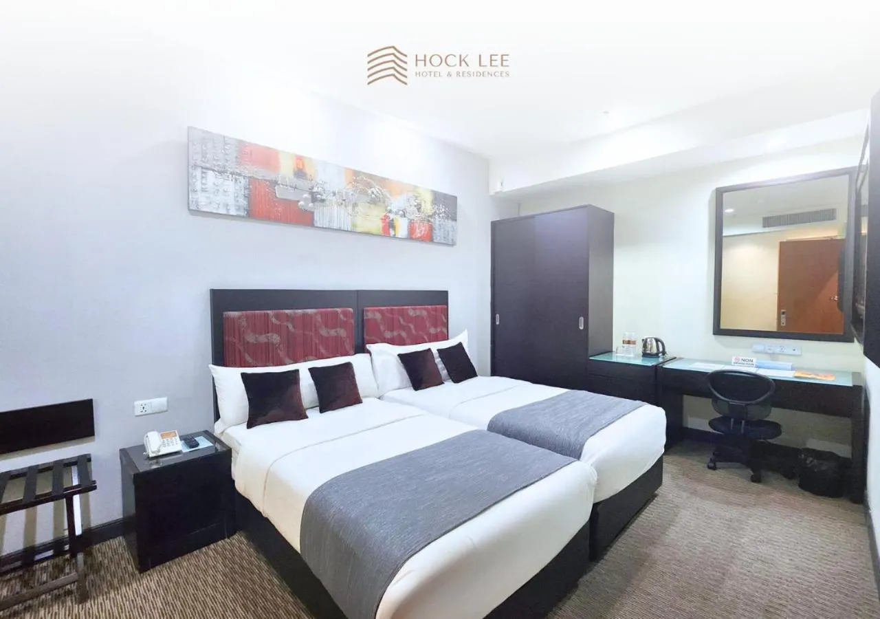 Bed in Hock Lee Hotel & Residences