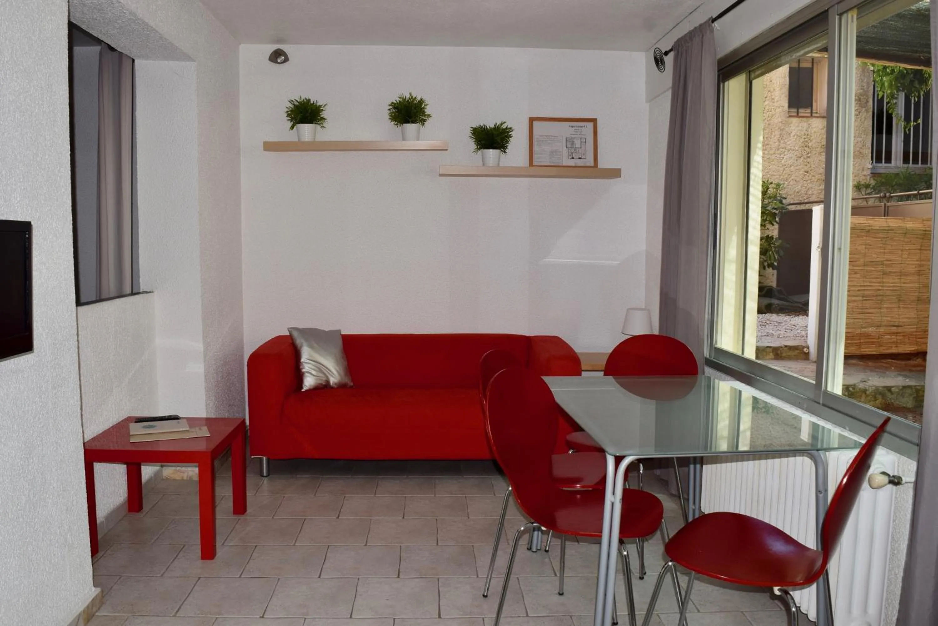 Living room in Hotel L'Orangeraie