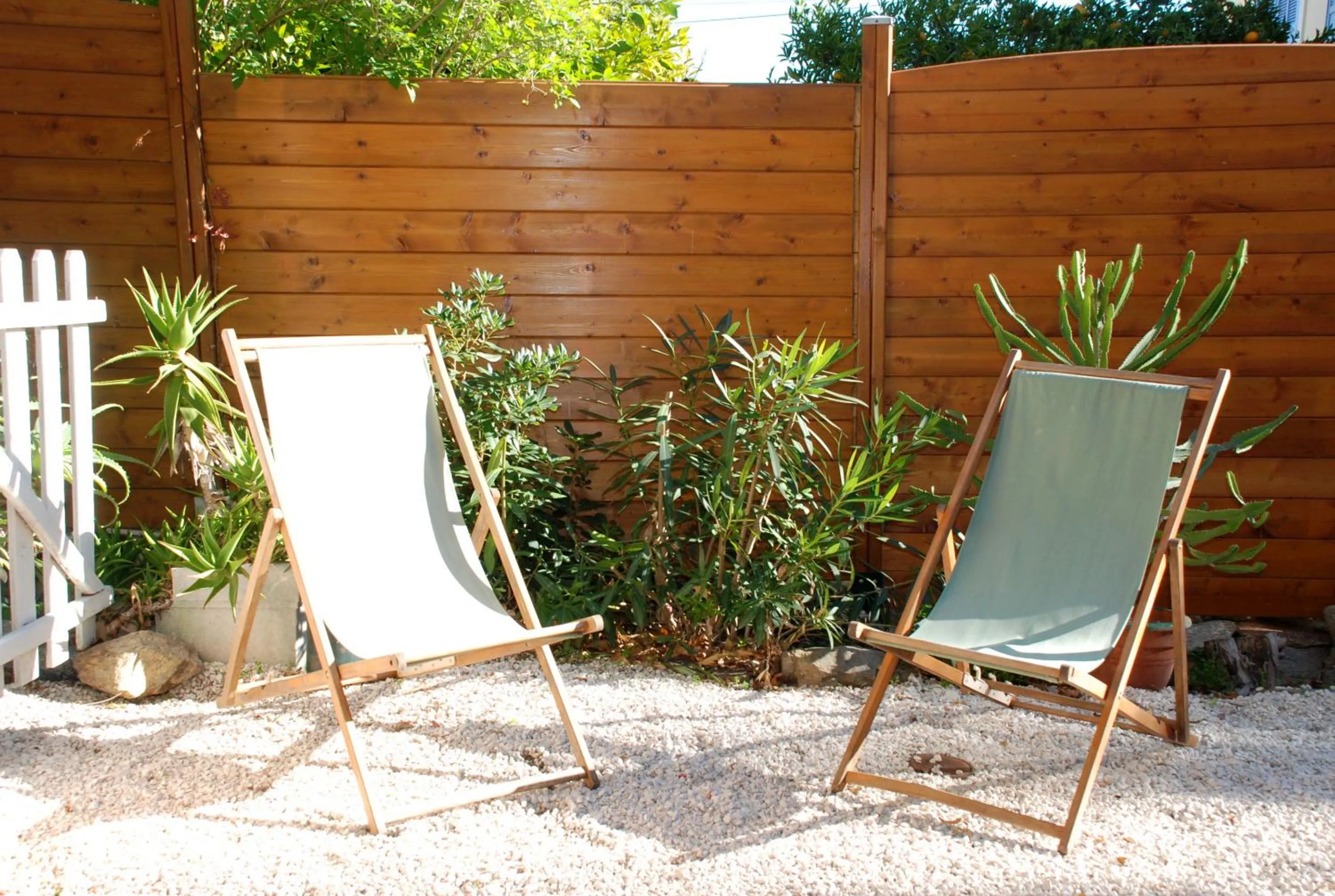 Garden in Hotel L'Orangeraie