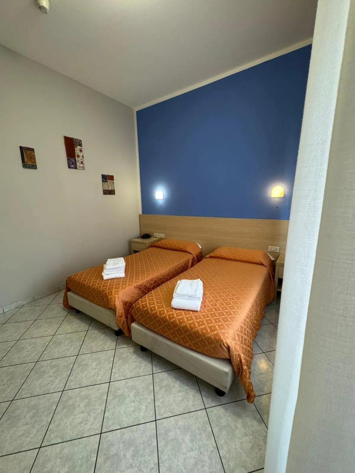 Bedroom, Bed in Albergo La Posta Arezzo