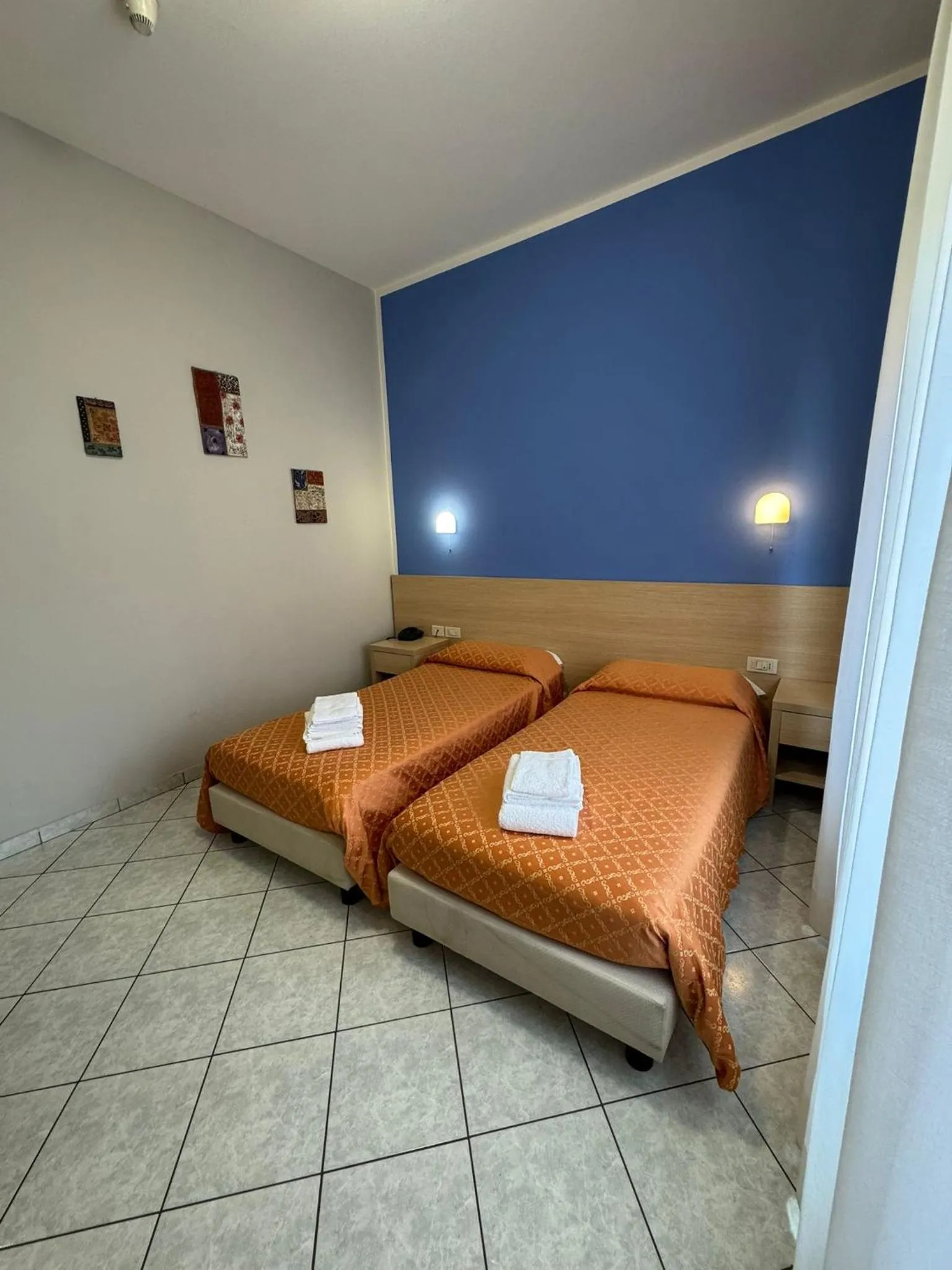 Bedroom, Bed in Albergo La Posta Arezzo