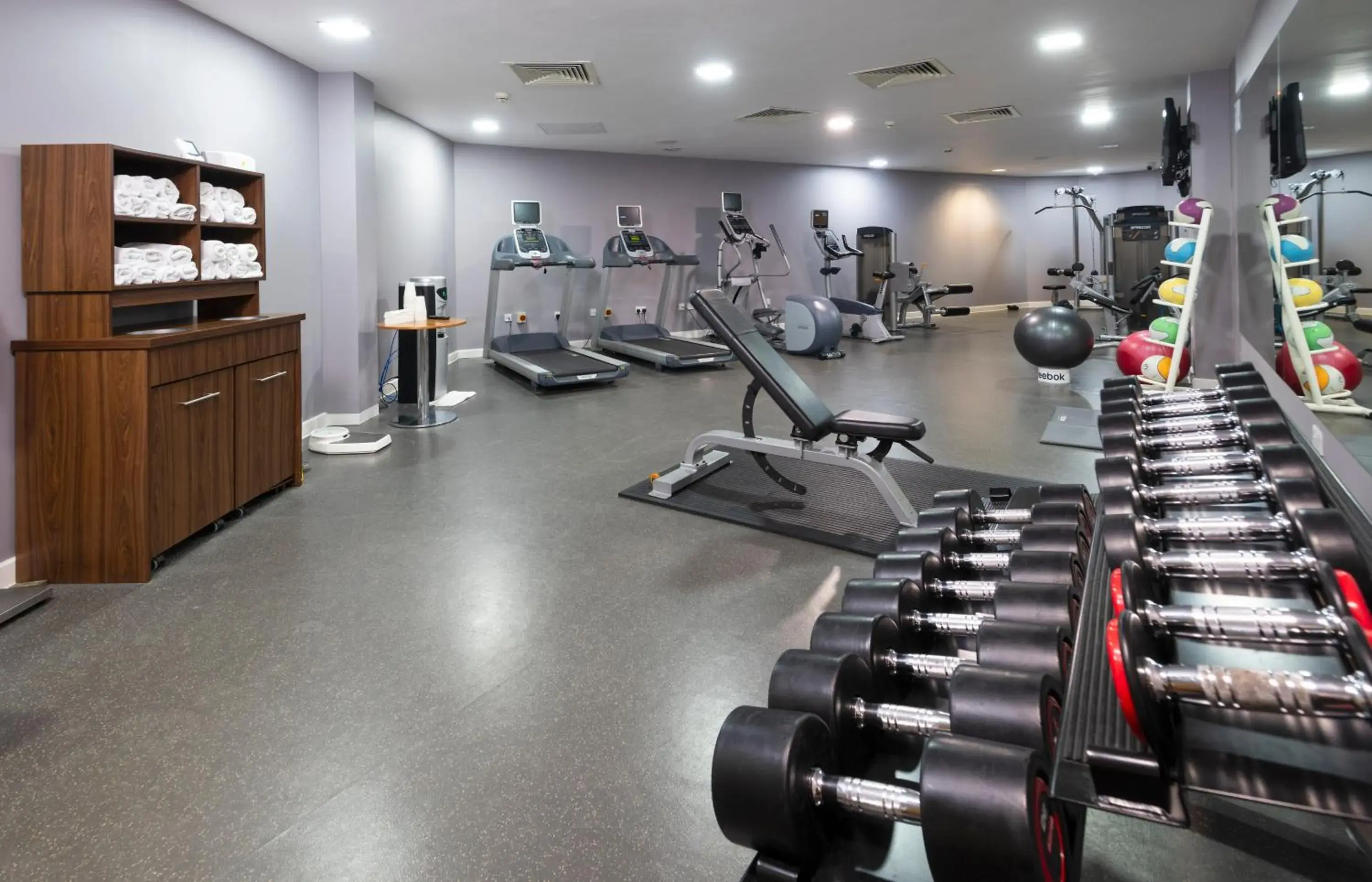 Fitness centre/facilities in Holiday Inn Derby Riverlights by IHG Fitness centre/facilities in Holiday Inn Derby Riverlights by IHG