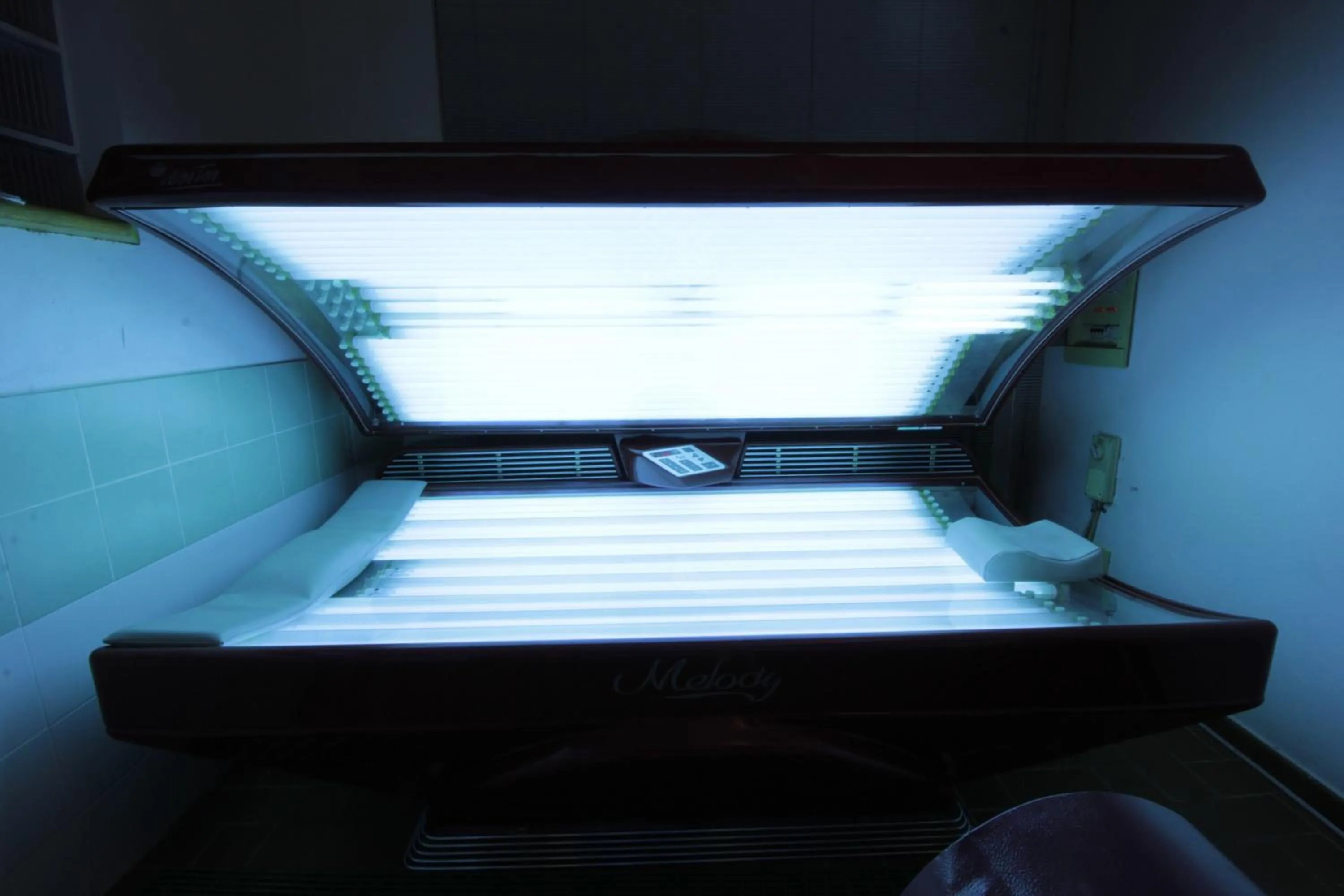 Solarium, Bed in B&B Villa Mirella