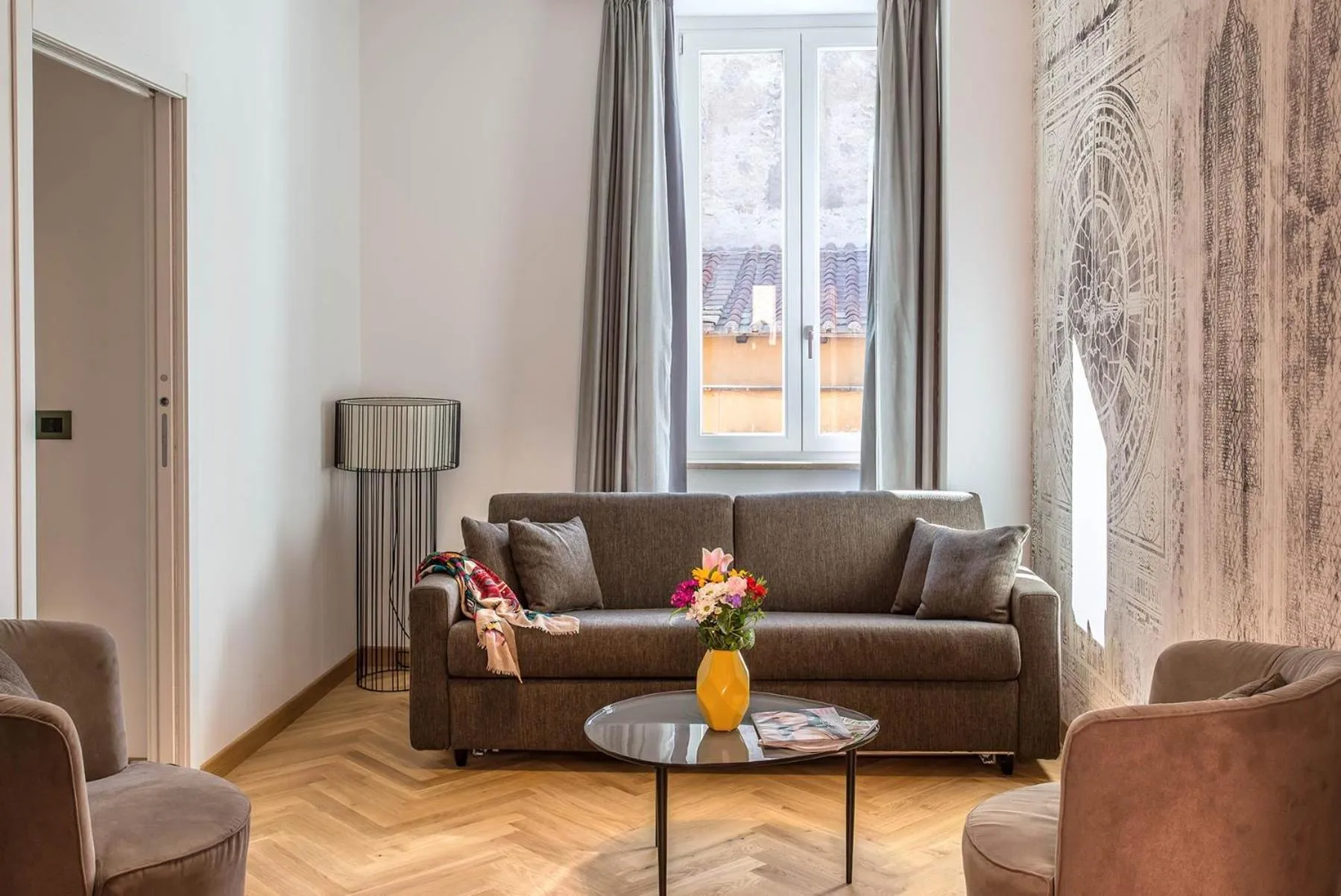 Living room in Navona Essence Hotel