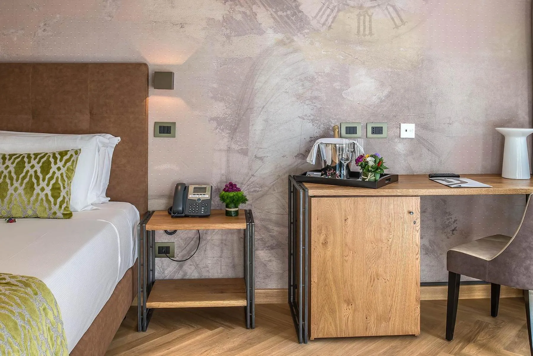 Bedroom, Bed in Navona Essence Hotel