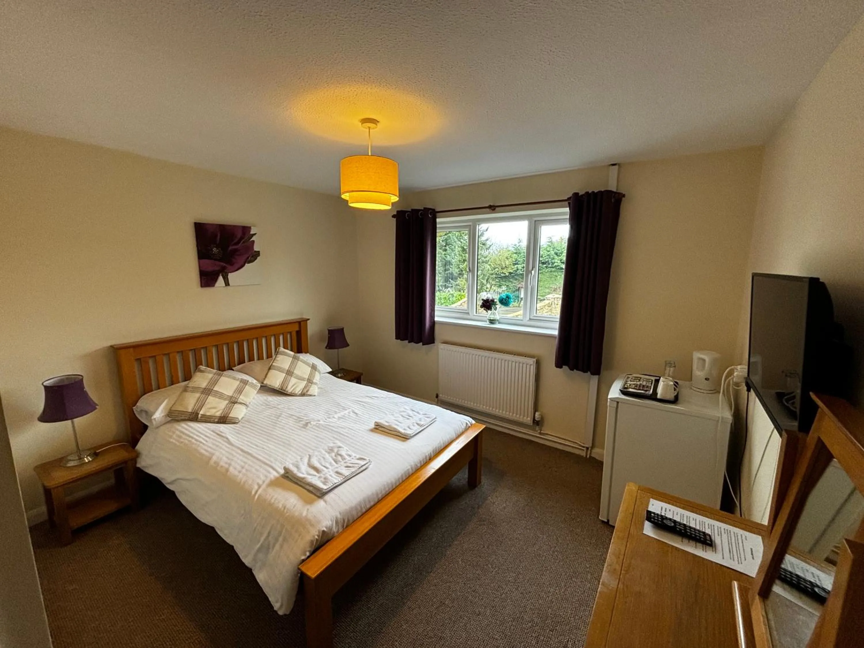 Bed in Smithaleigh Farm Rooms and Apartments