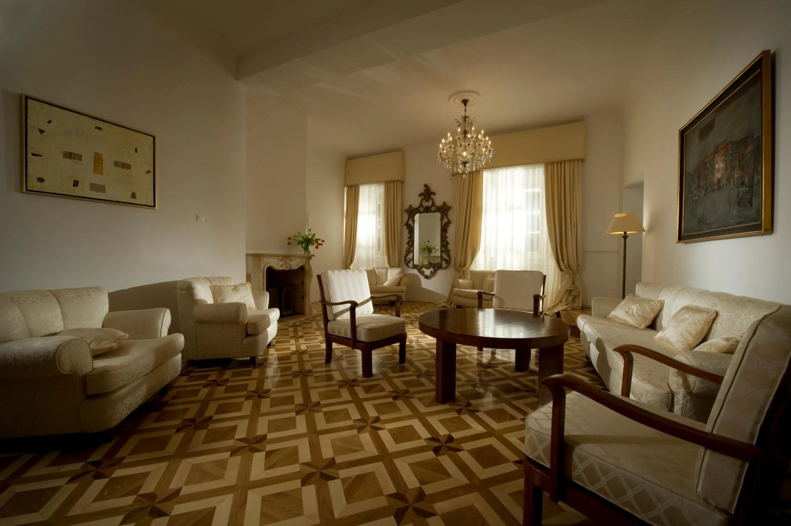 Living room in Antiq Palace - Historic Hotels of Europe