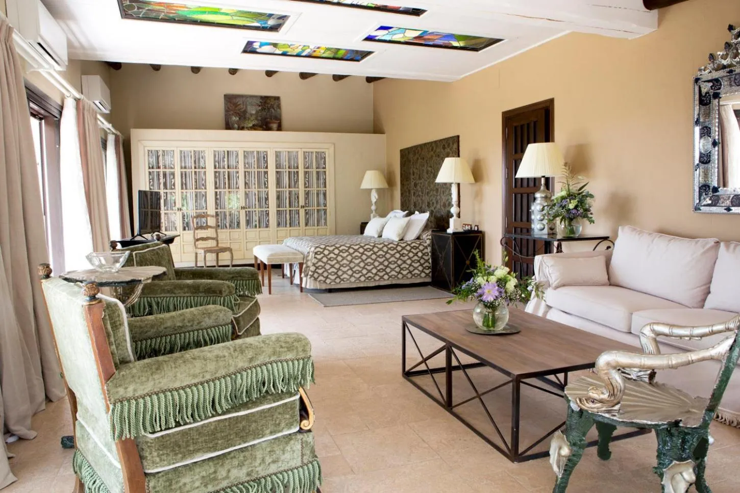 Living room in Hotel La Malvasía