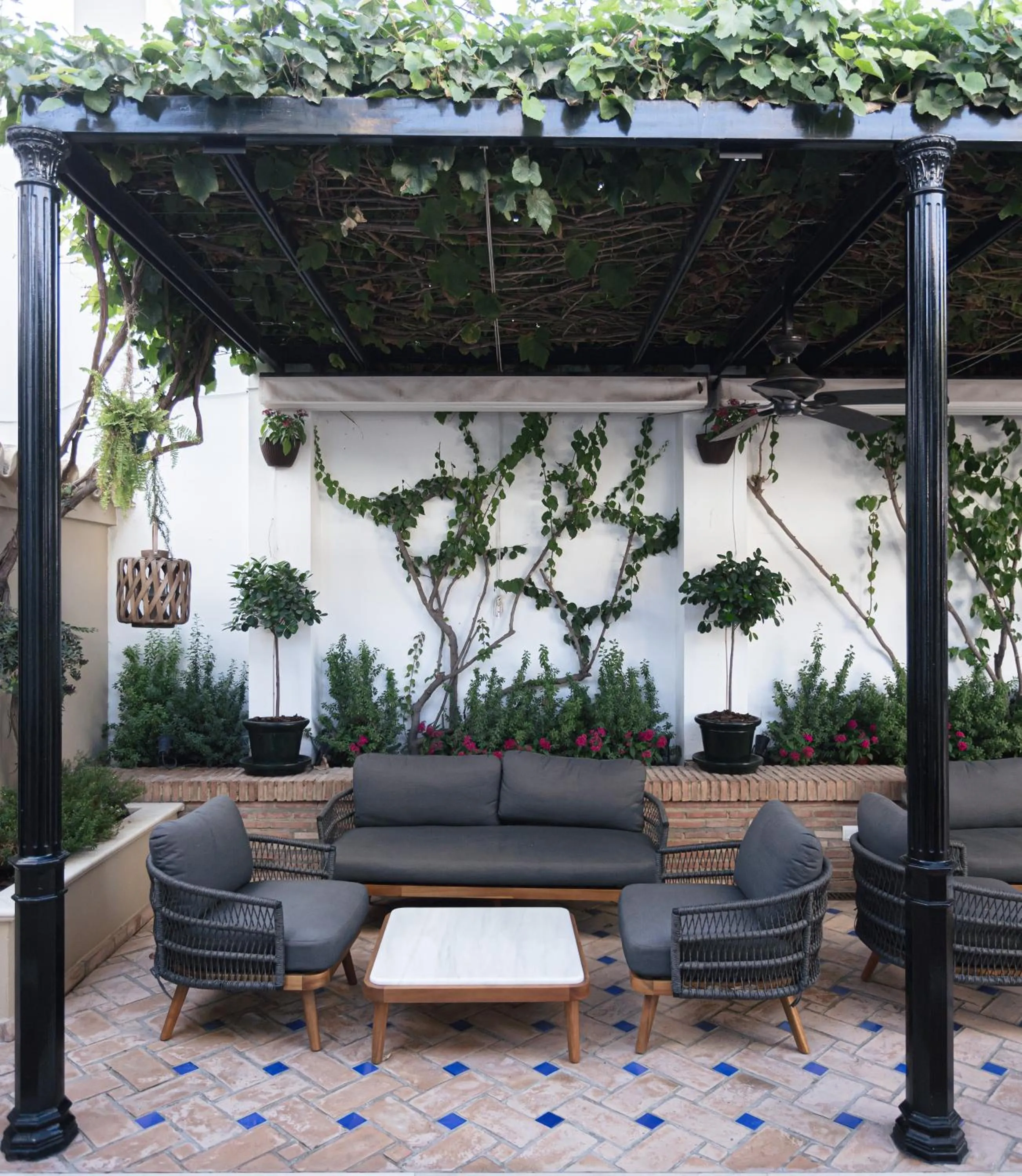 Patio in Hotel La Malvasía