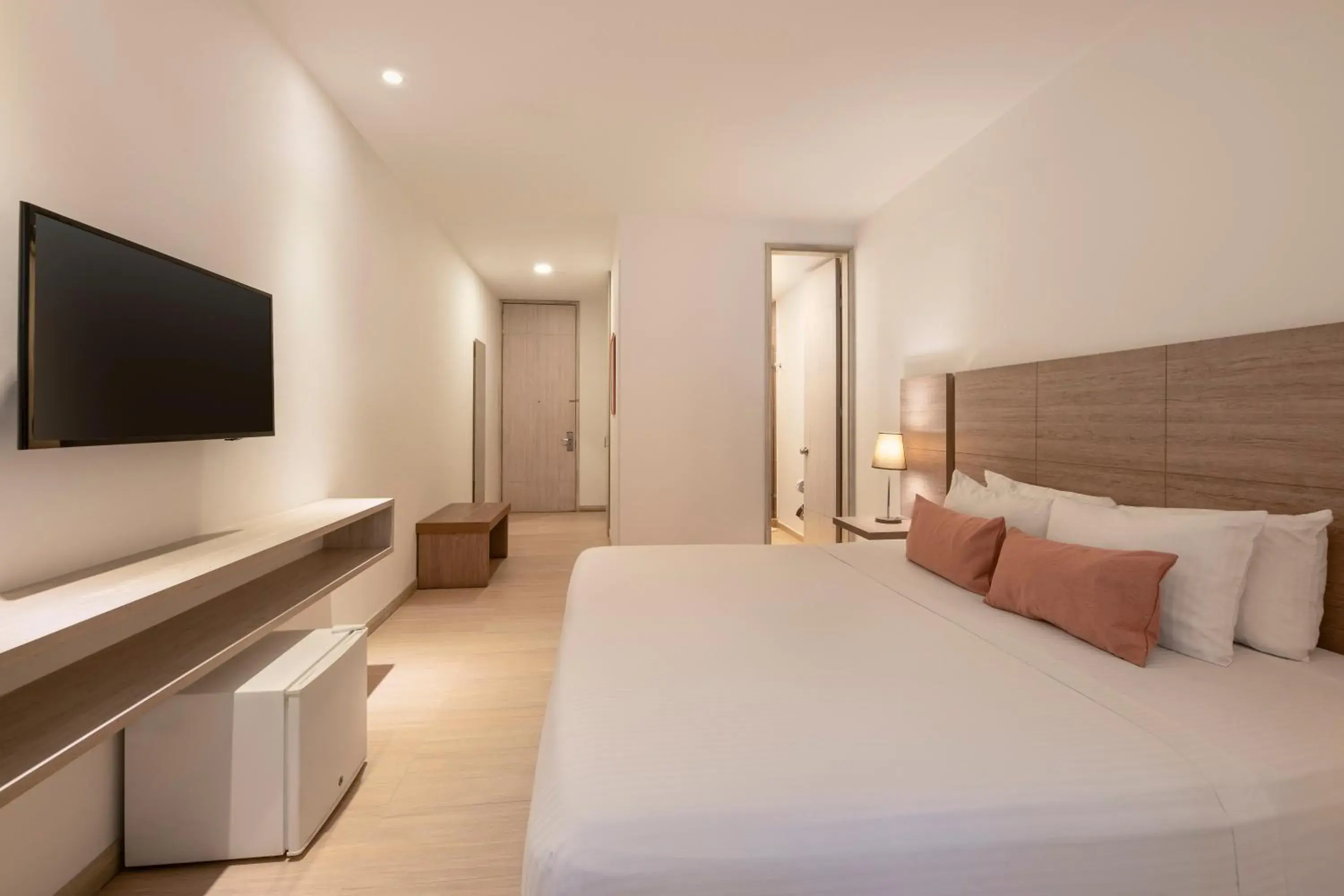 Bed in Hotel MS Pacifico Chipichape Bed in Hotel MS Pacifico Chipichape