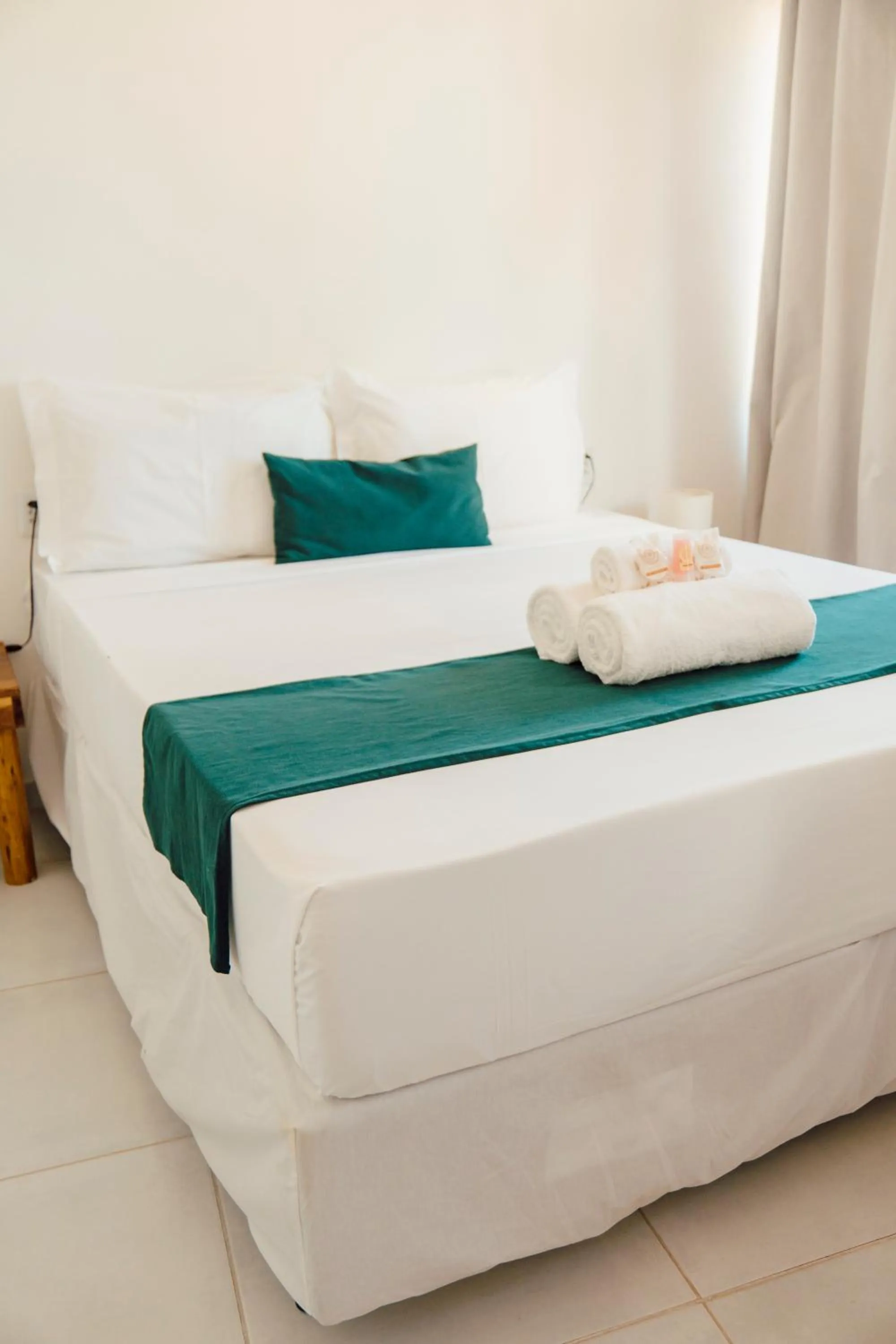 Bed in Pousada Enero