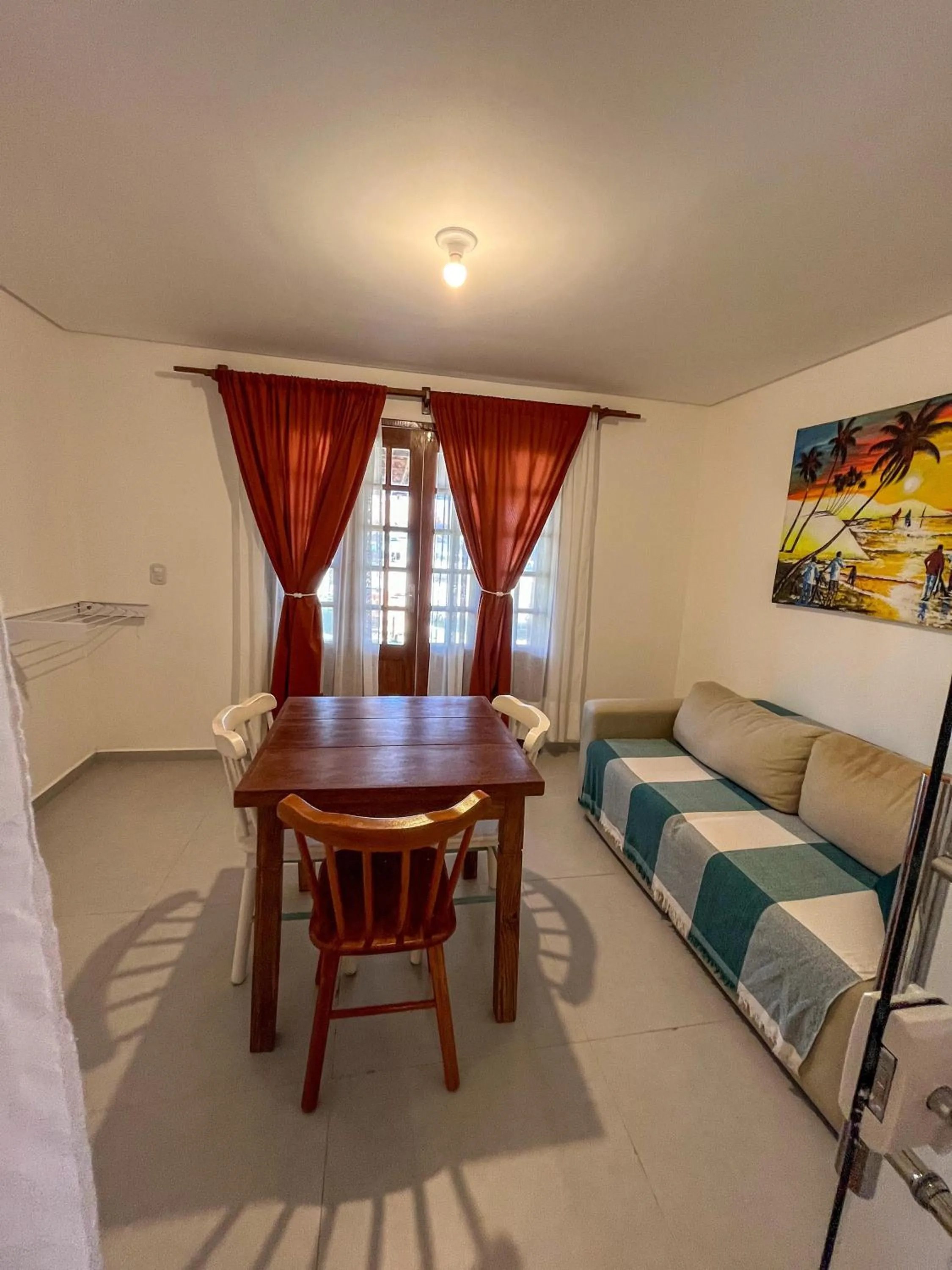 Bed in Pousada Enero