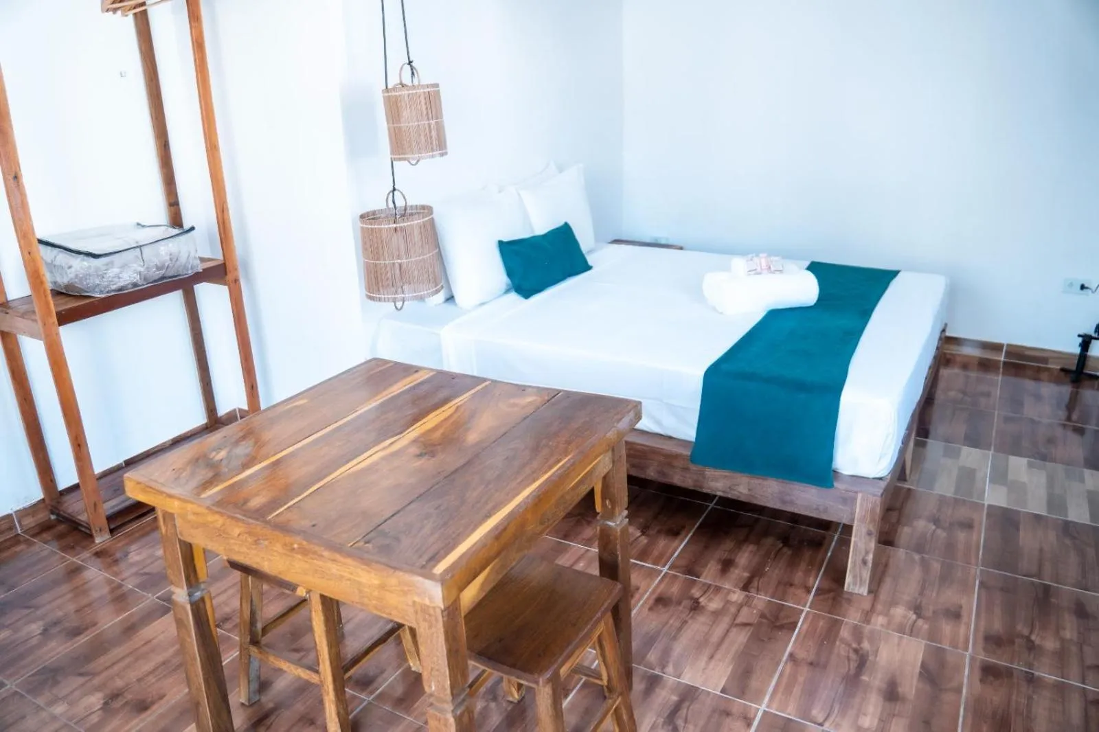 Bed in Pousada Enero