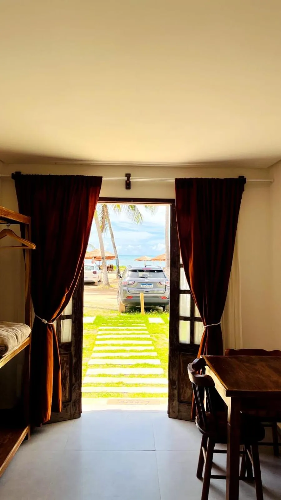 Bed in Pousada Enero