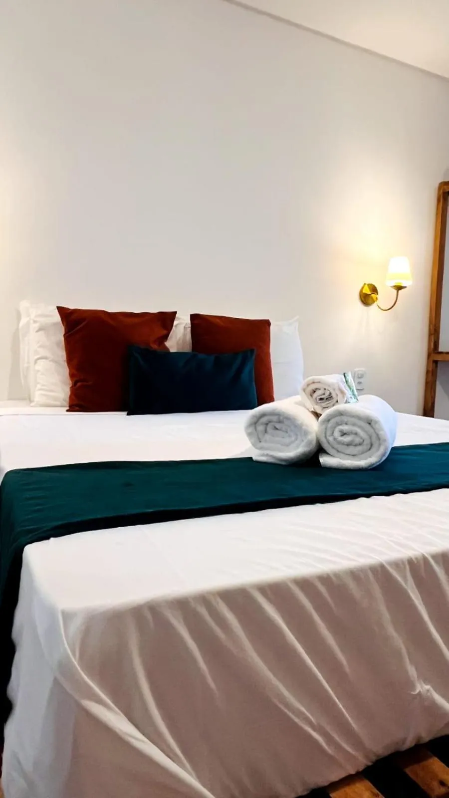 Bed in Pousada Enero