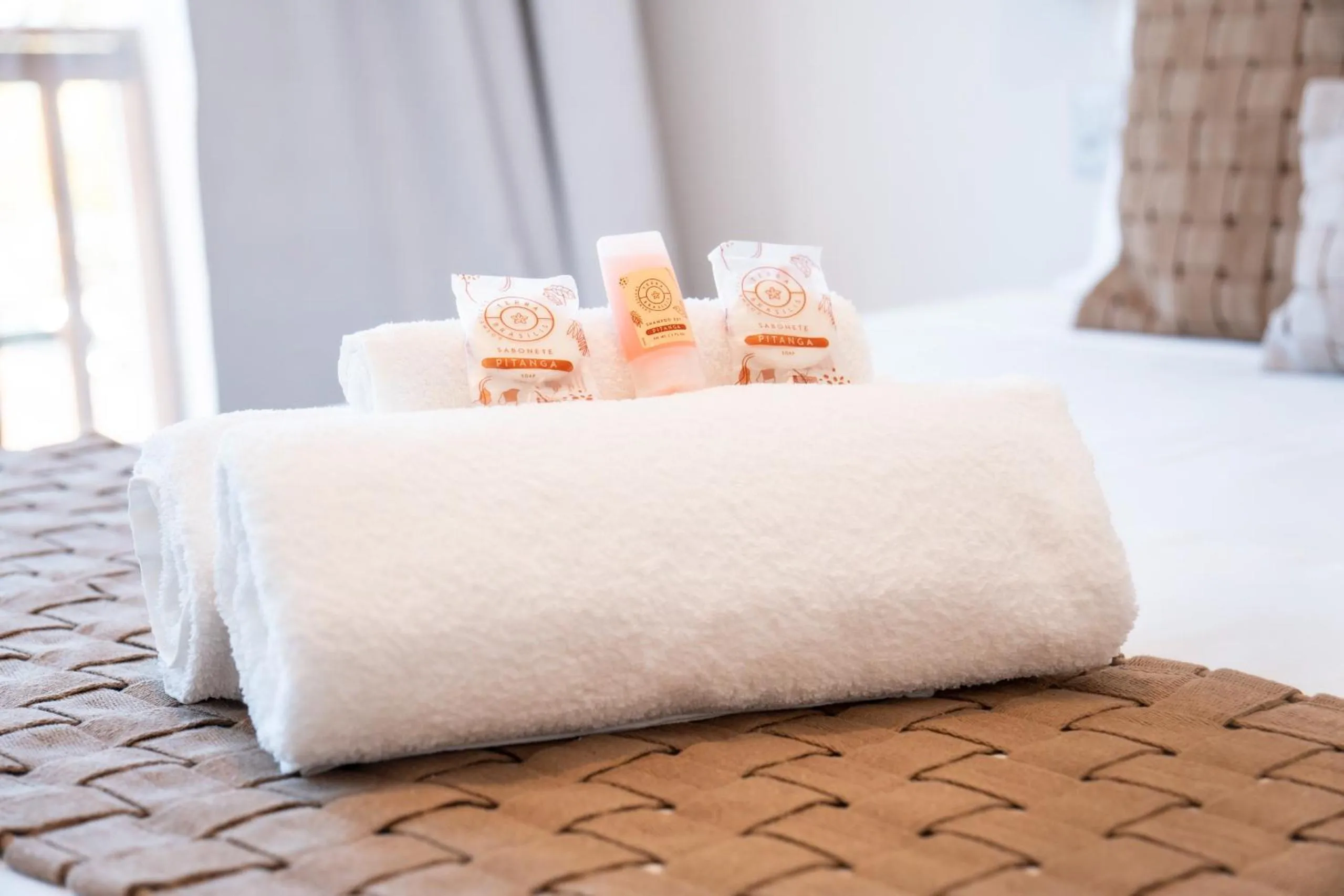 Bed in Pousada Enero