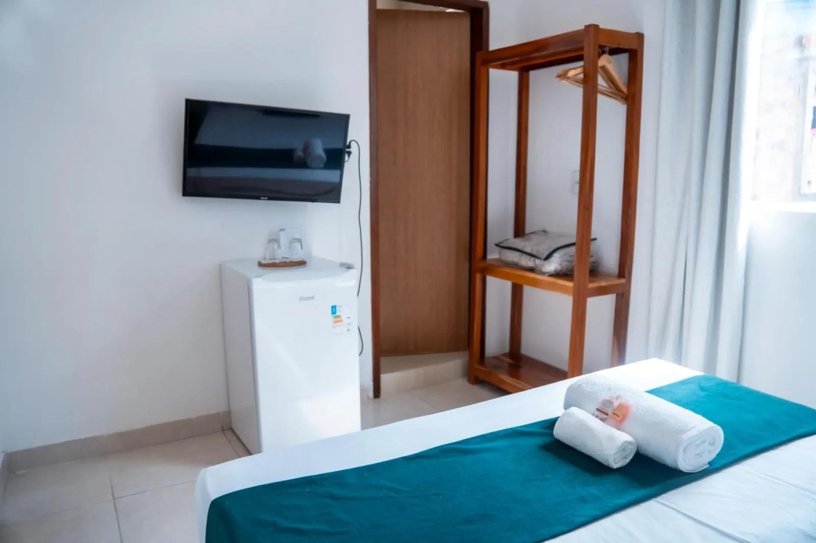 Bed in Pousada Enero