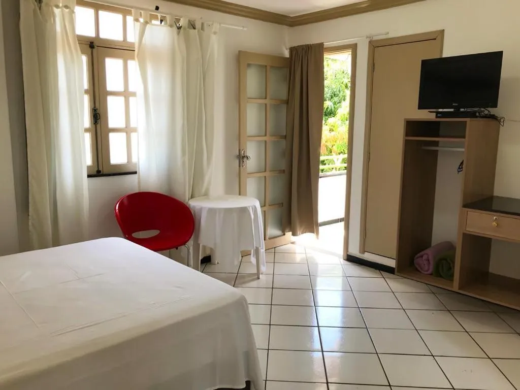 Bed in Pousada do Mingote