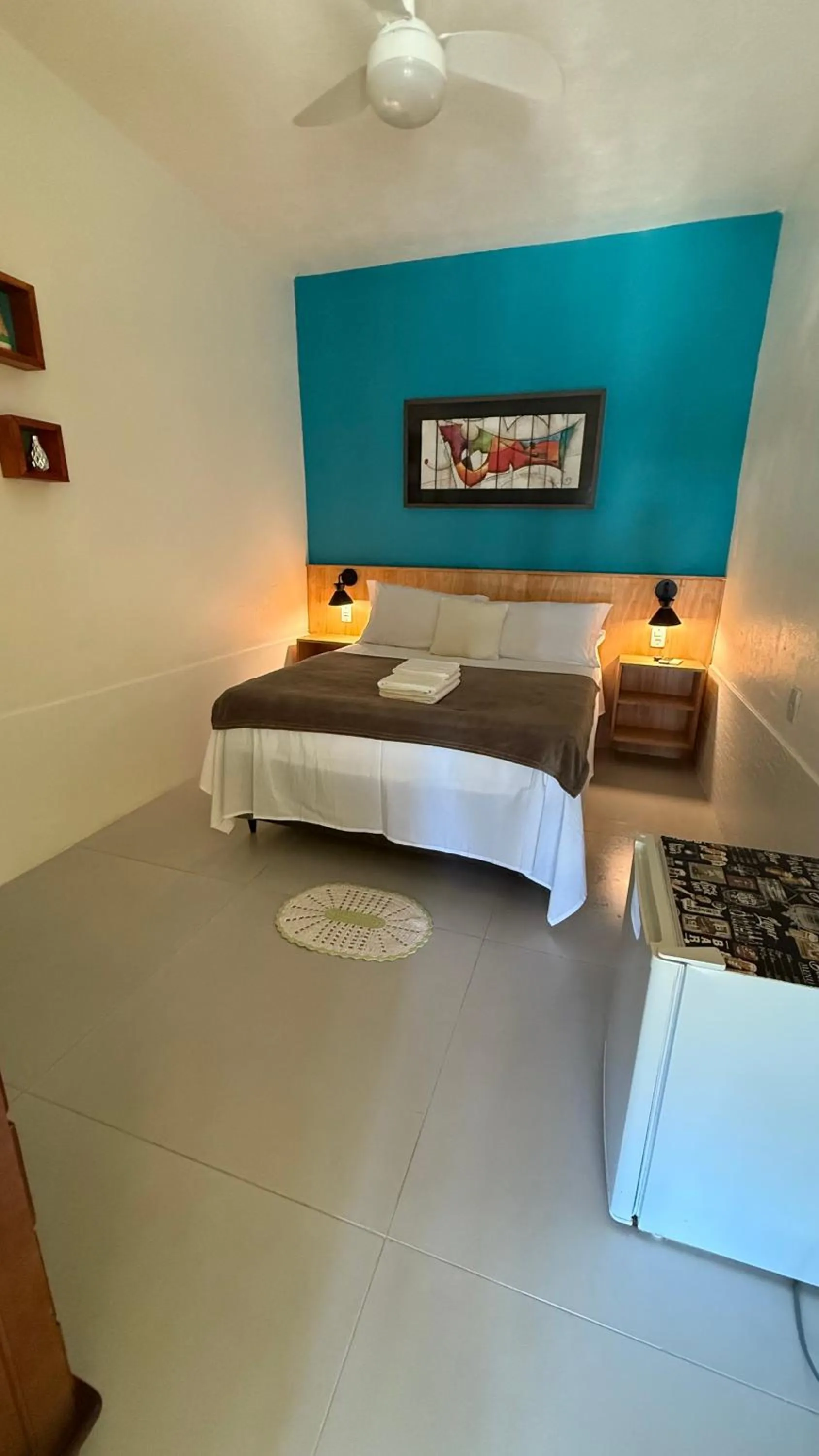 Bed in Pousada Tropical Araçatiba