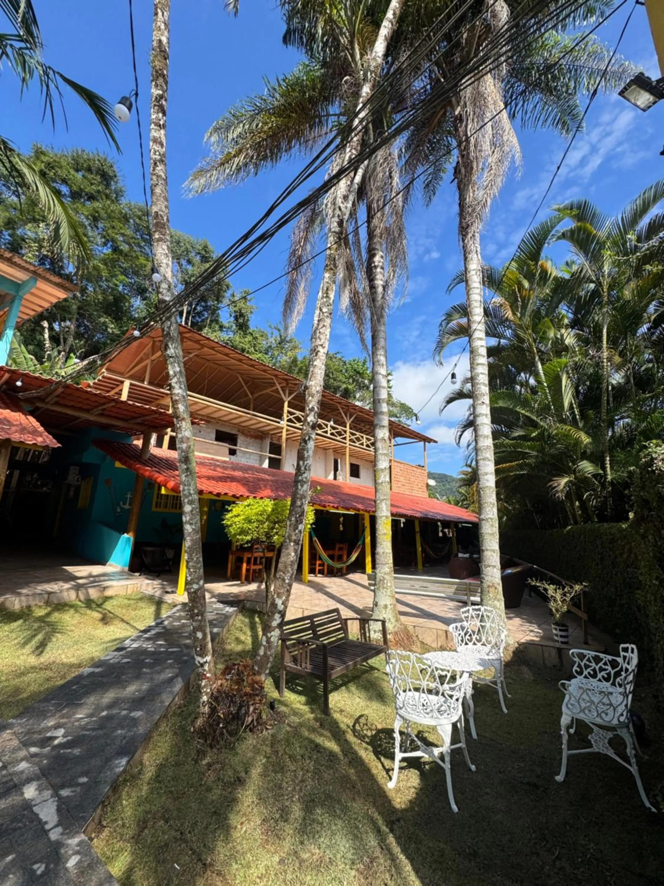 Patio in Pousada Tropical Araçatiba