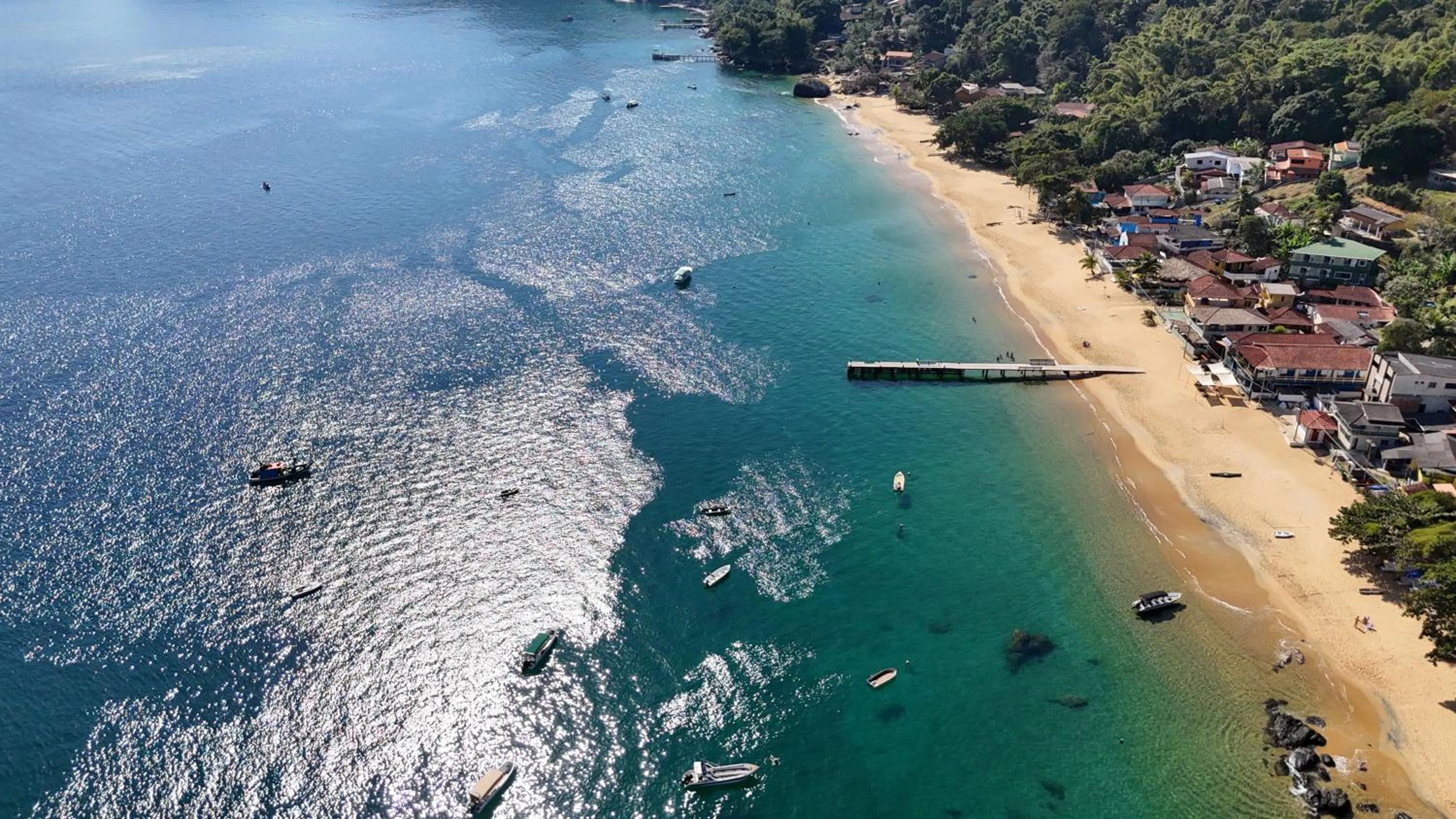Sea view in Pousada Tropical Araçatiba