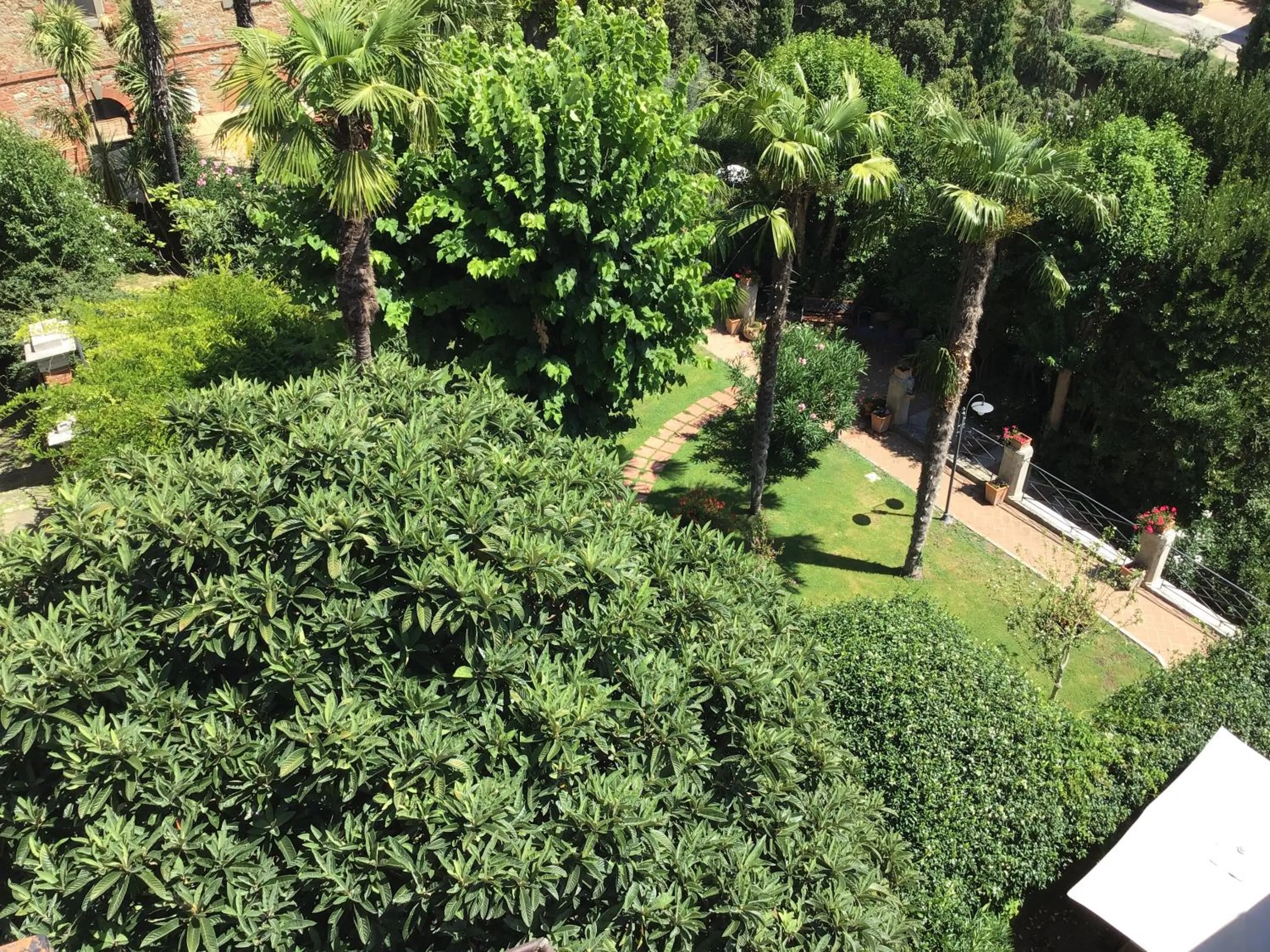 Garden view in Fonte Del Castagno