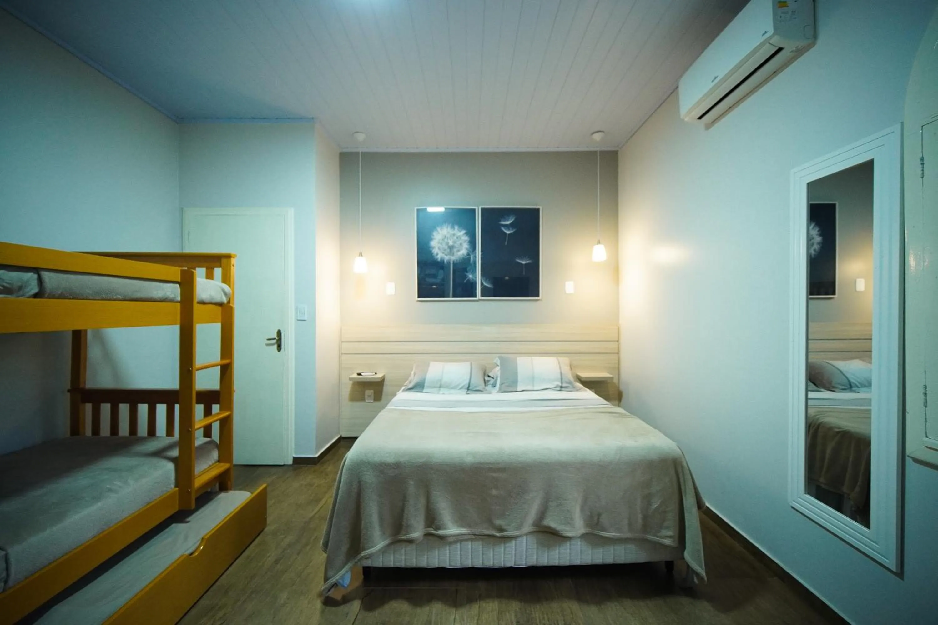 Bed in Pousada João e Maria Gramado