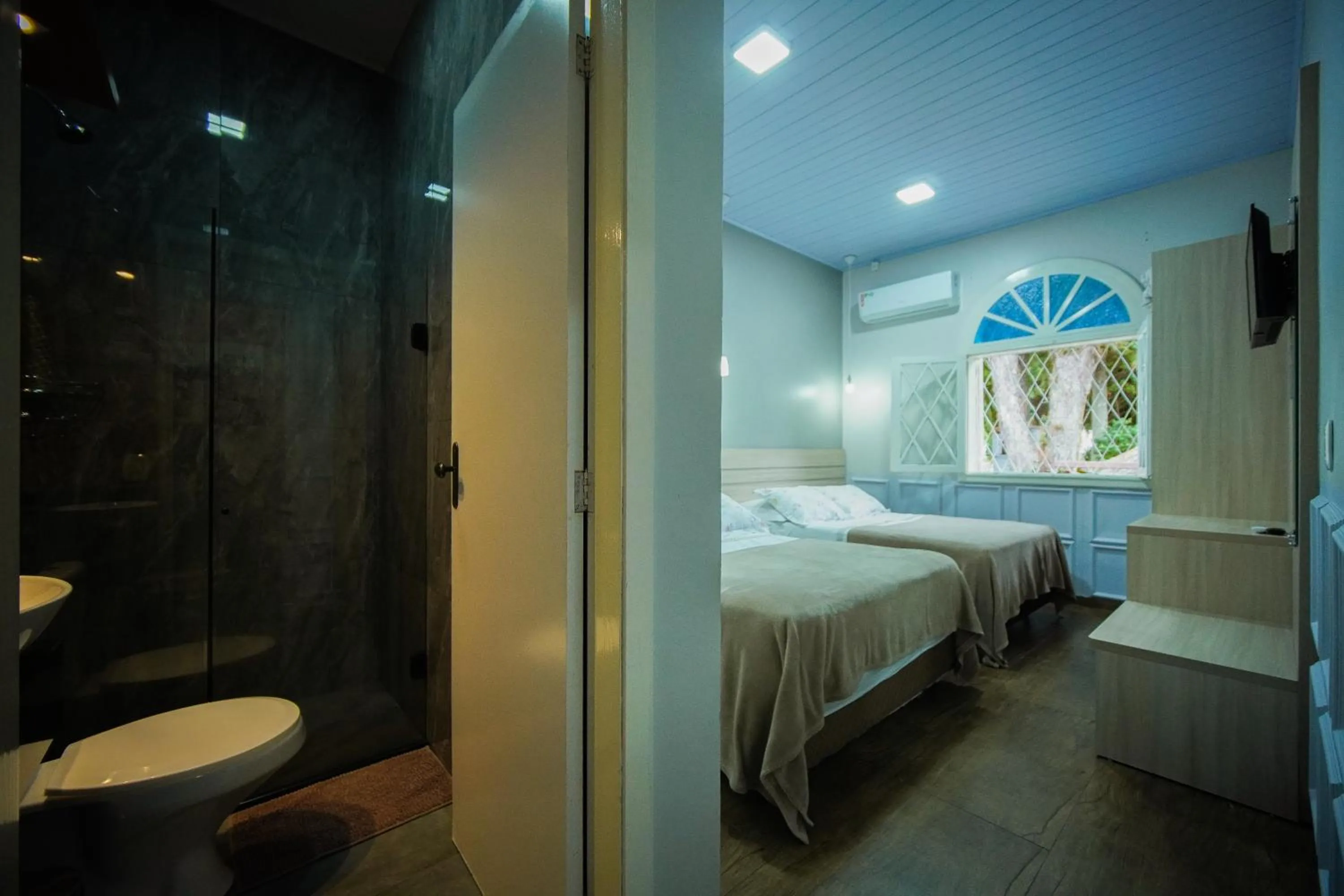 Bed in Pousada João e Maria Gramado