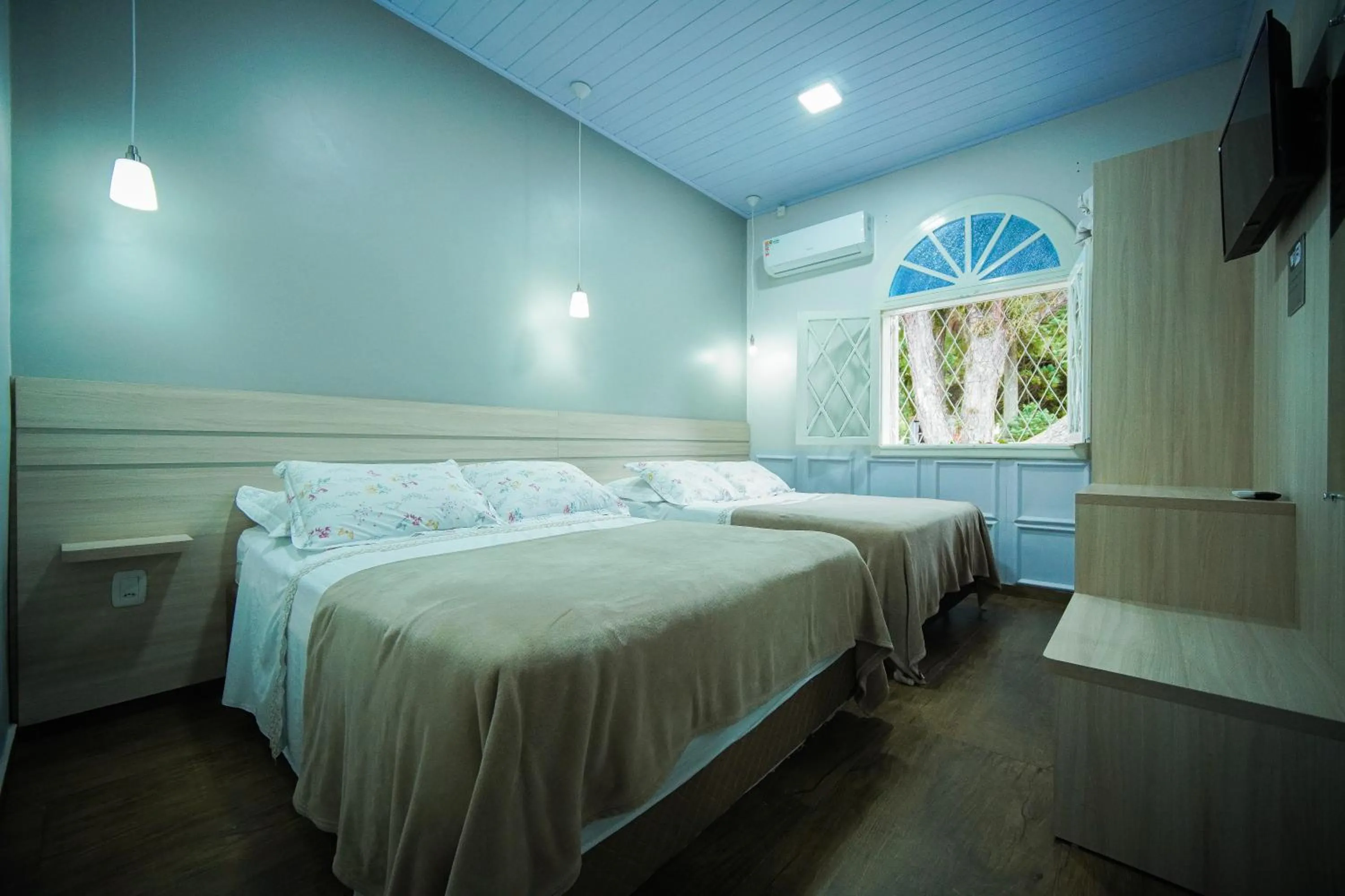 Bed in Pousada João e Maria Gramado