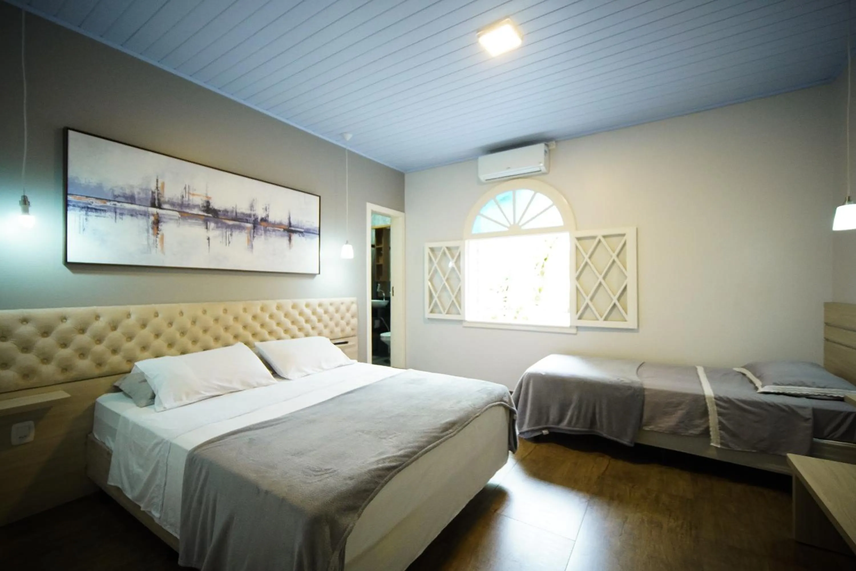 Bed in Pousada João e Maria Gramado