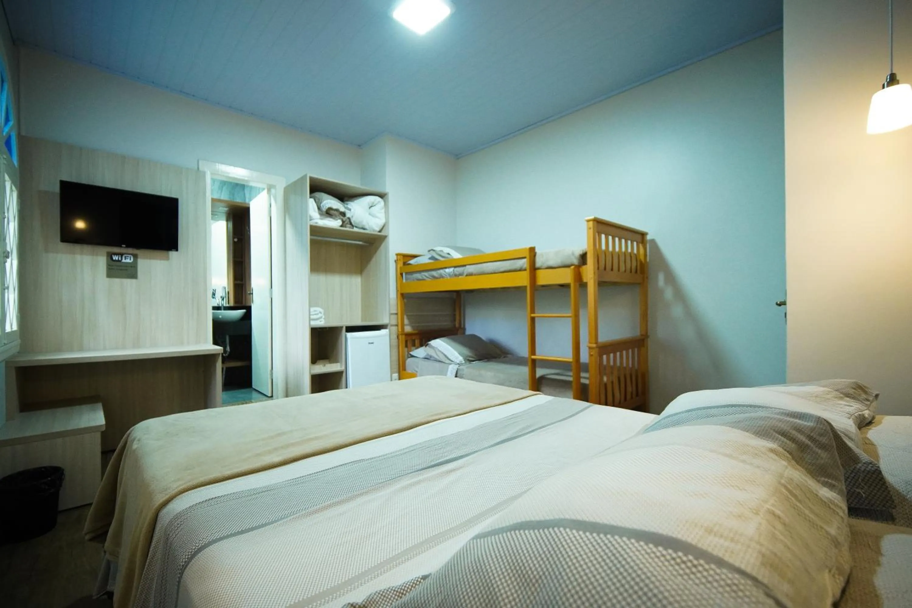 Bed in Pousada João e Maria Gramado
