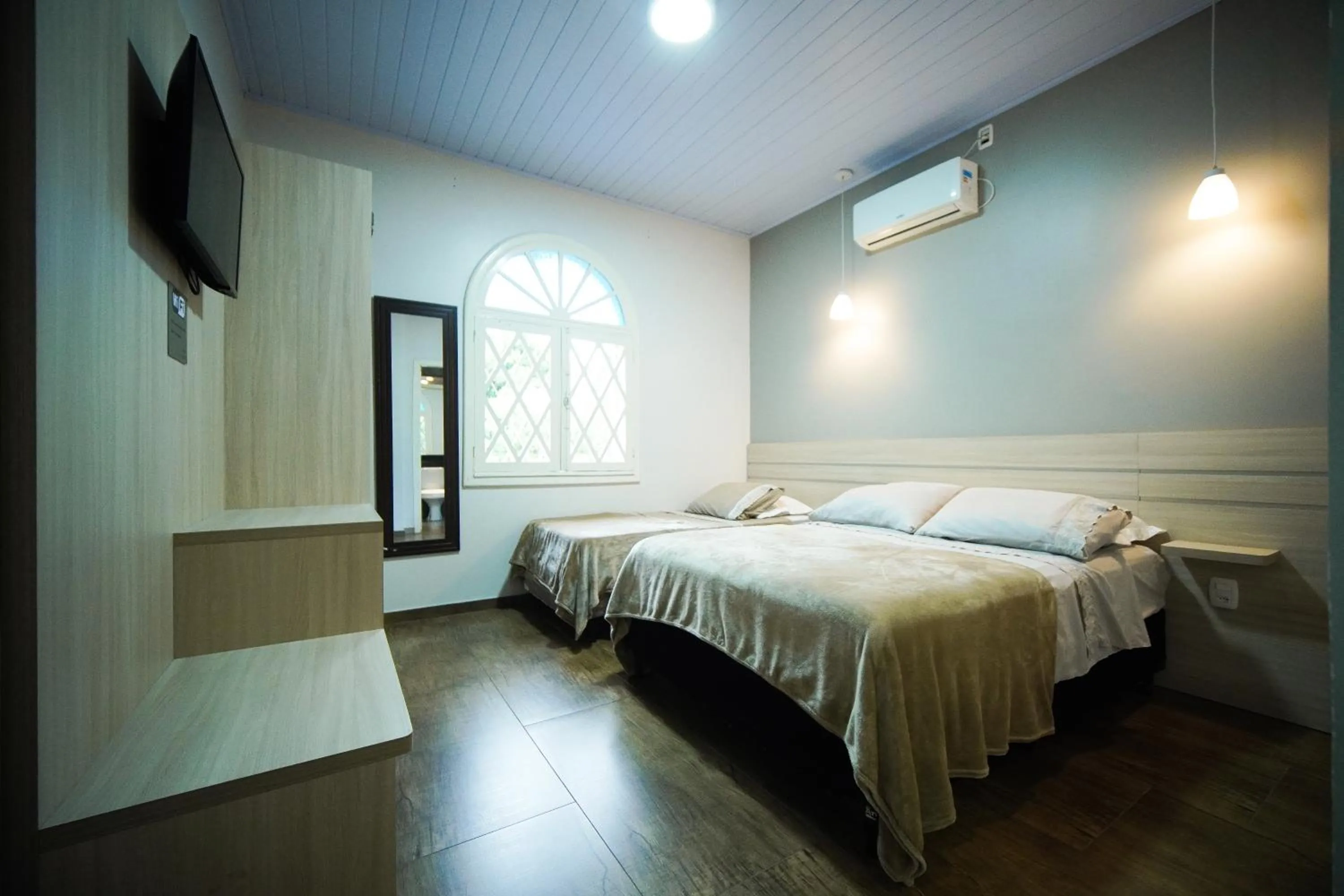 Bed in Pousada João e Maria Gramado