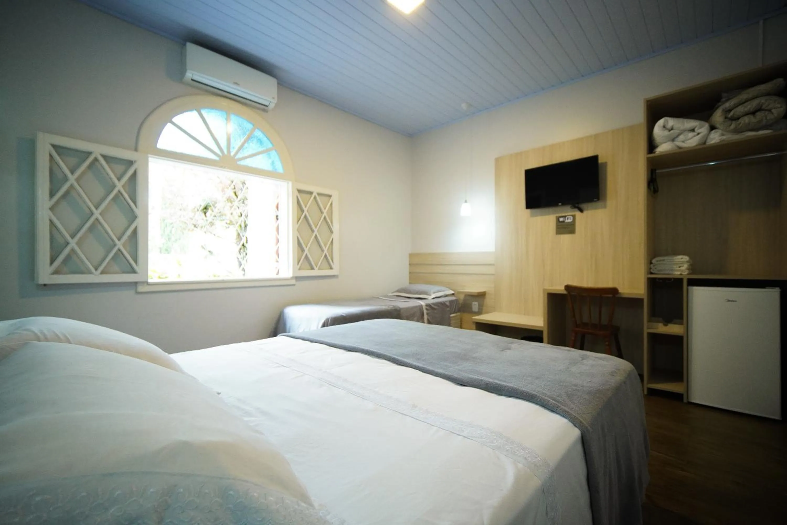Bed in Pousada João e Maria Gramado