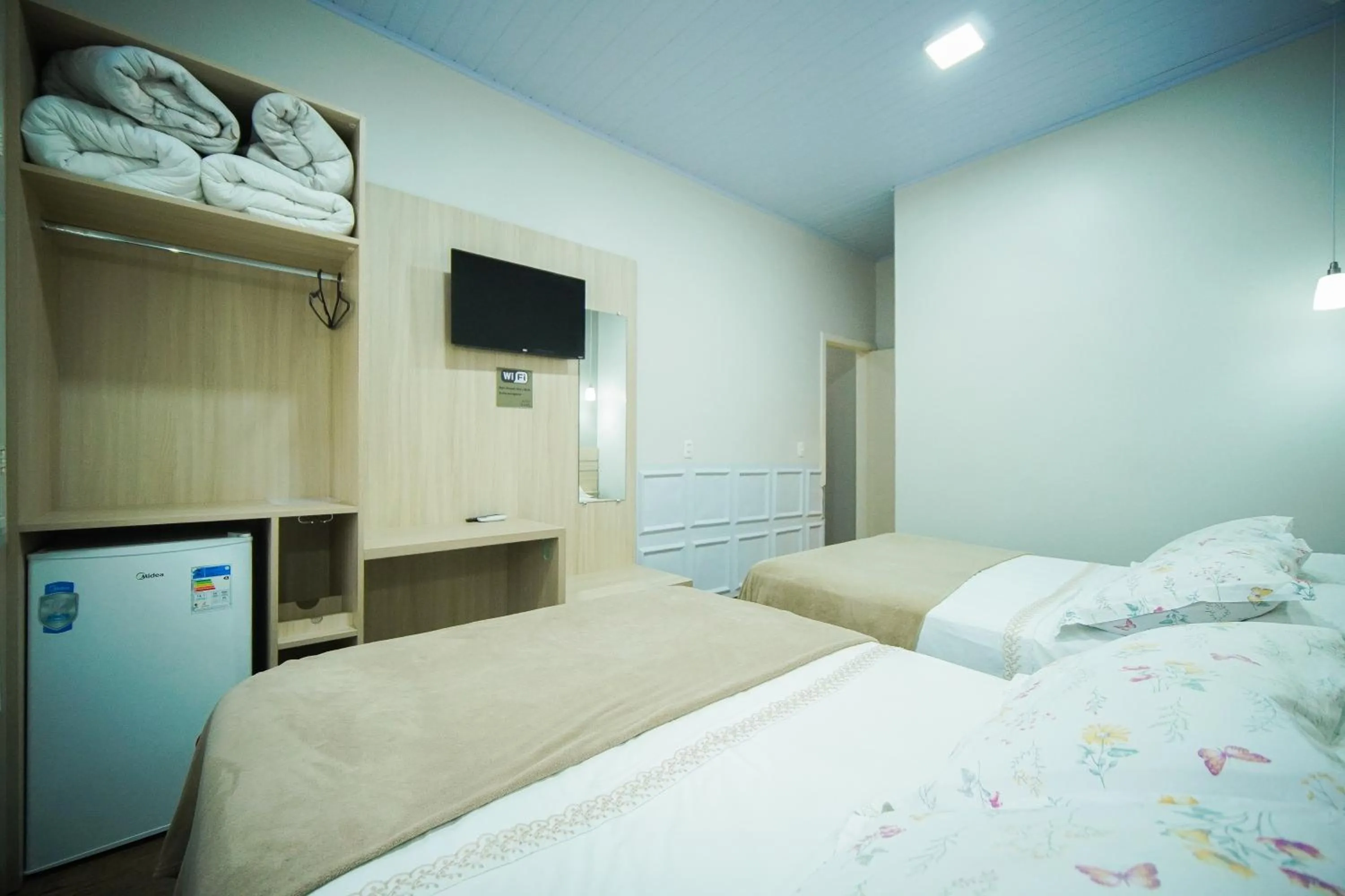 Bed in Pousada João e Maria Gramado